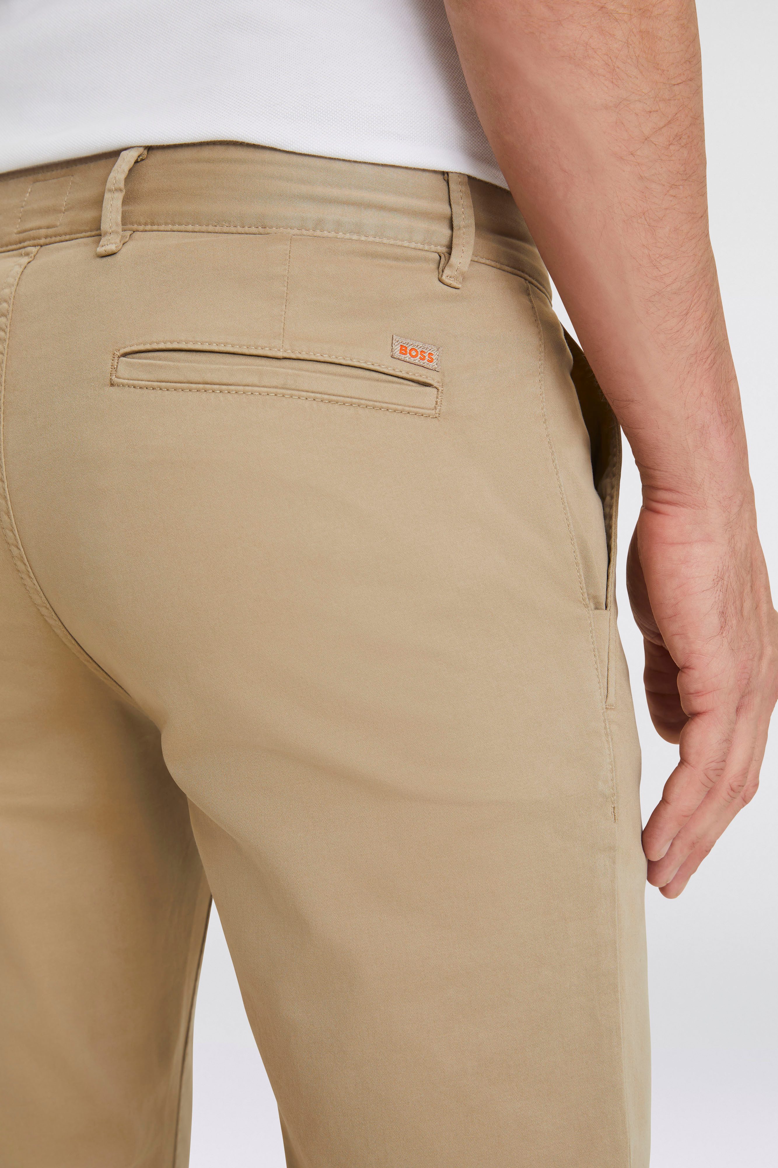 Boss Orange Chino slim met achterzakken