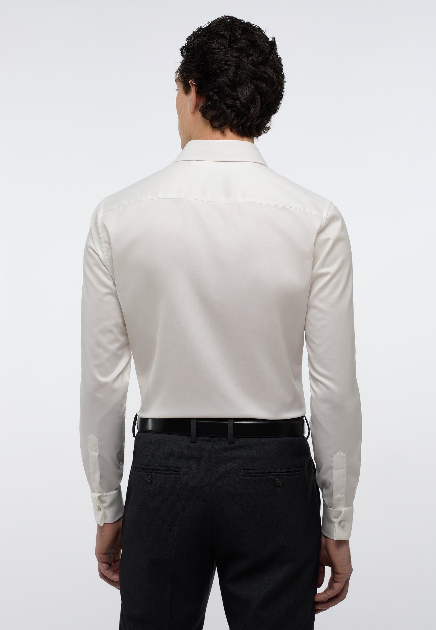 Eterna Overhemd met lange mouwen Slim fit NON IRON (strijkvrij)