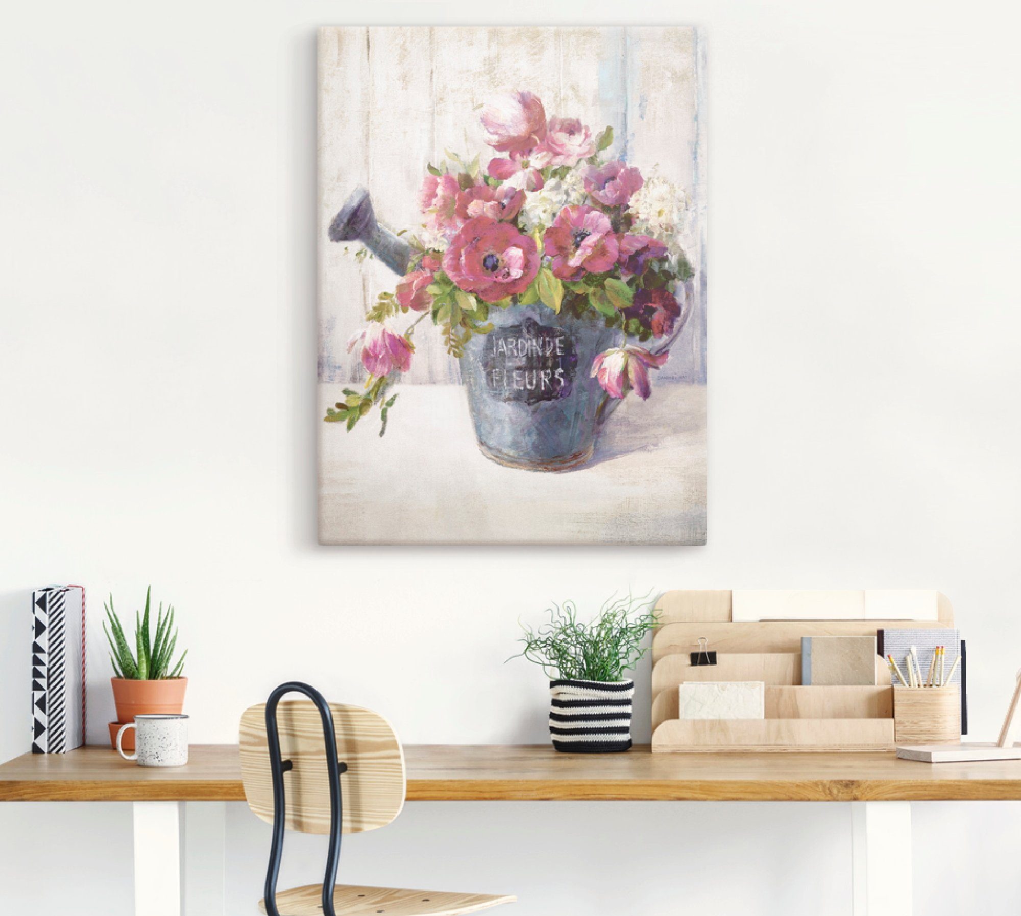 Artland Artprint Bloemen II als artprint op linnen, poster in verschillende formaten maten