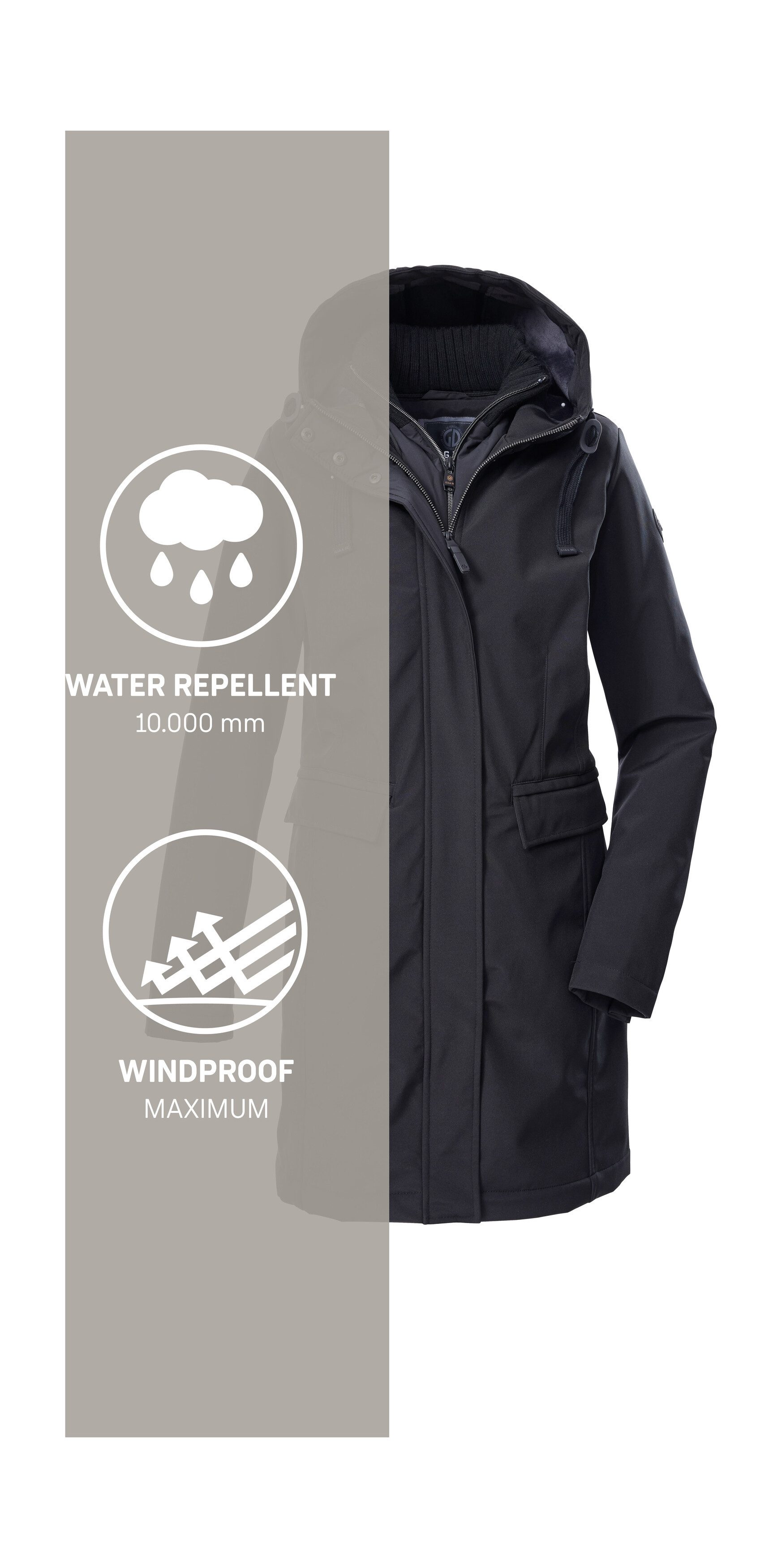 G.I.G.A. DX by killtec Softshell-parka GW 79 WMN SFTSHLL PRK