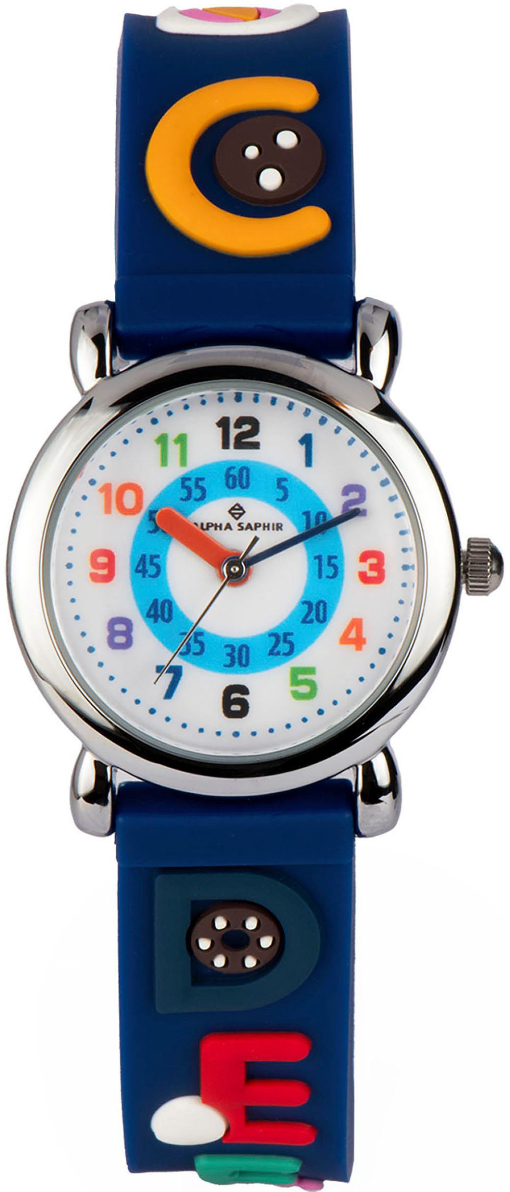 ALPHA SAPHIR Kwartshorloge Polshorloge, kinderhorloge, analoog, ideaal ook als cadeau