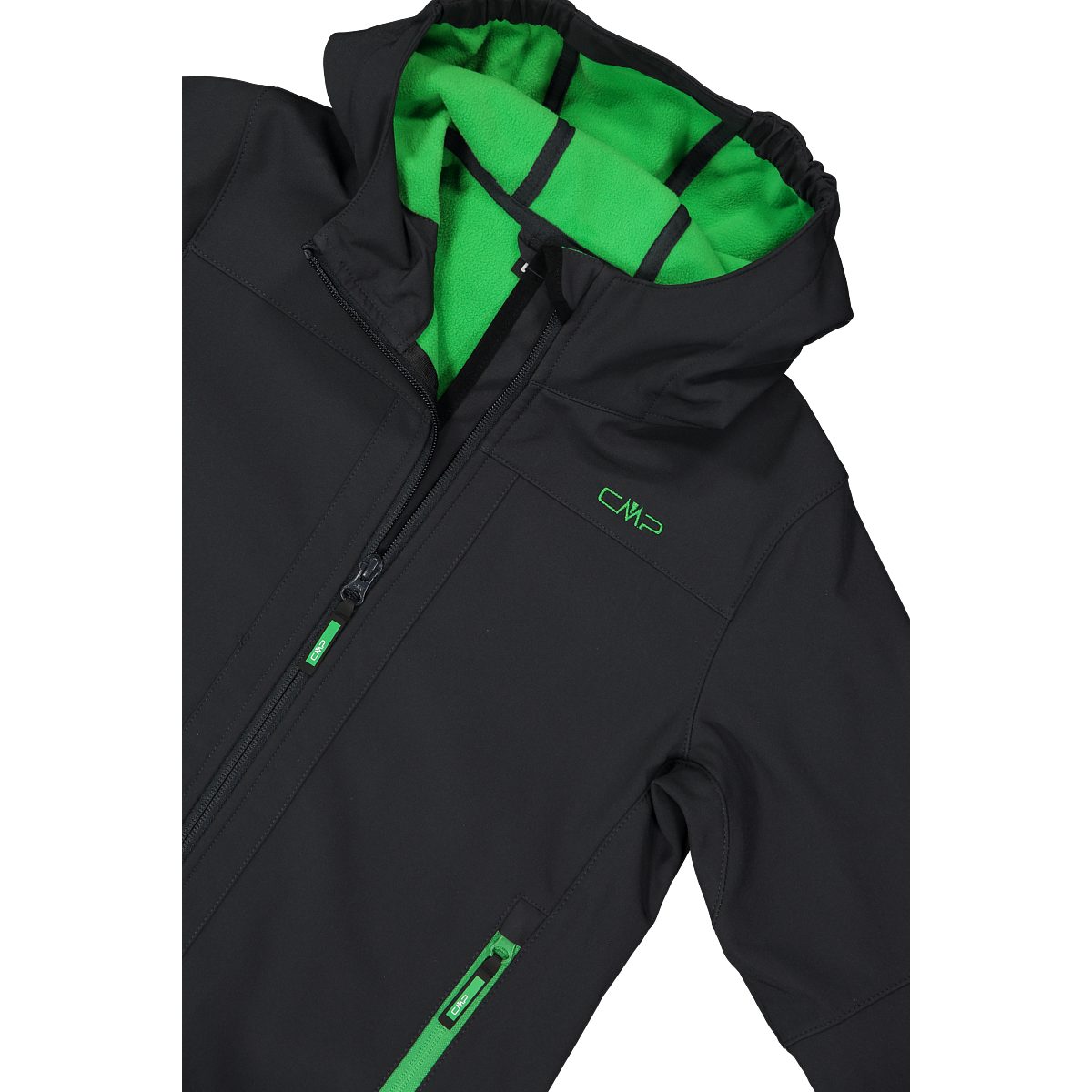 CMP Softshell-jack KID SOFTSHELL JACKET FIX HOOD voor kinderen Ademend & warmte-isolerend & waterafstotend & voor kinderen (1 stuk)