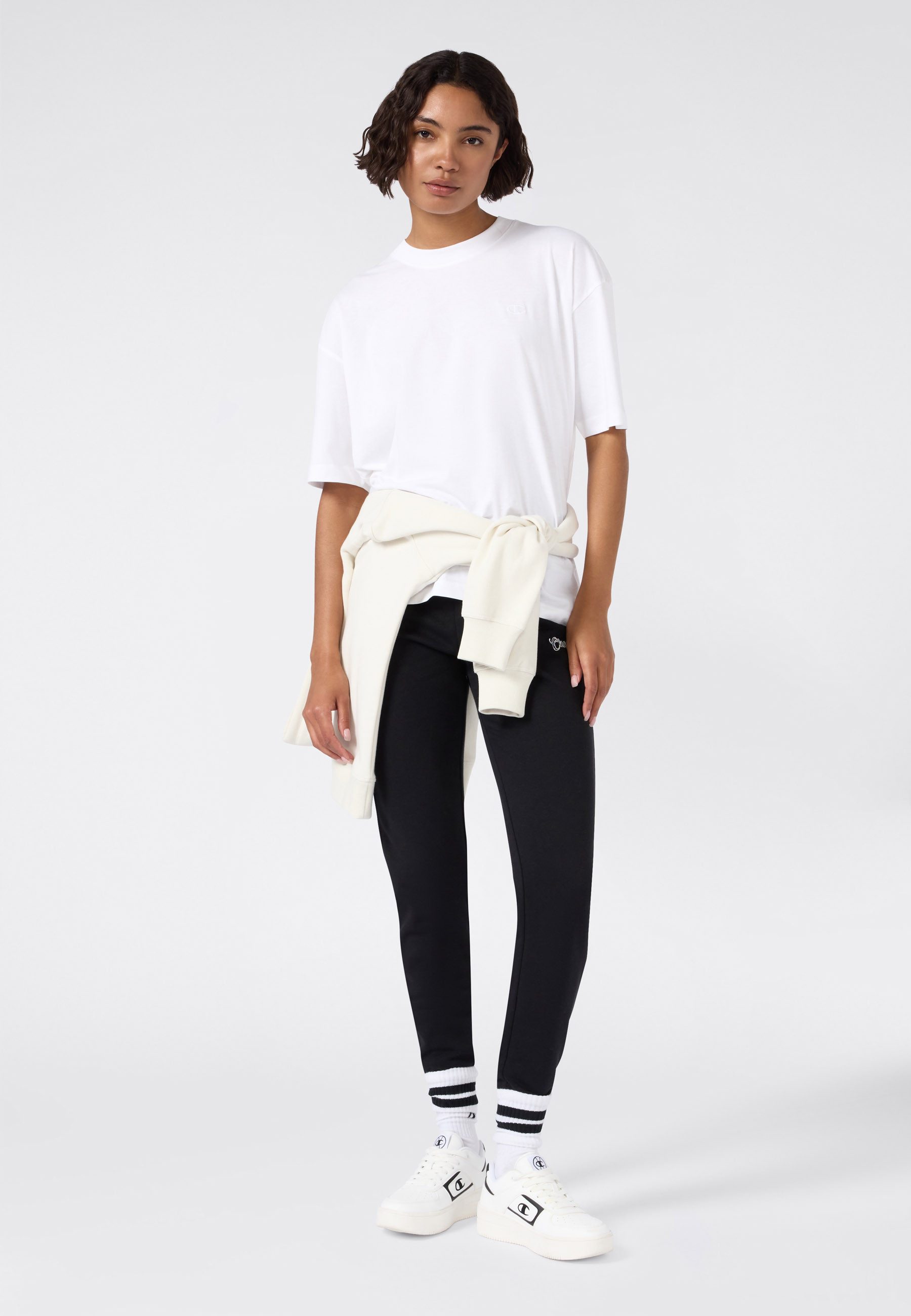 Champion Joggingbroek Graphic Rib Cuff Pants (1-delig)