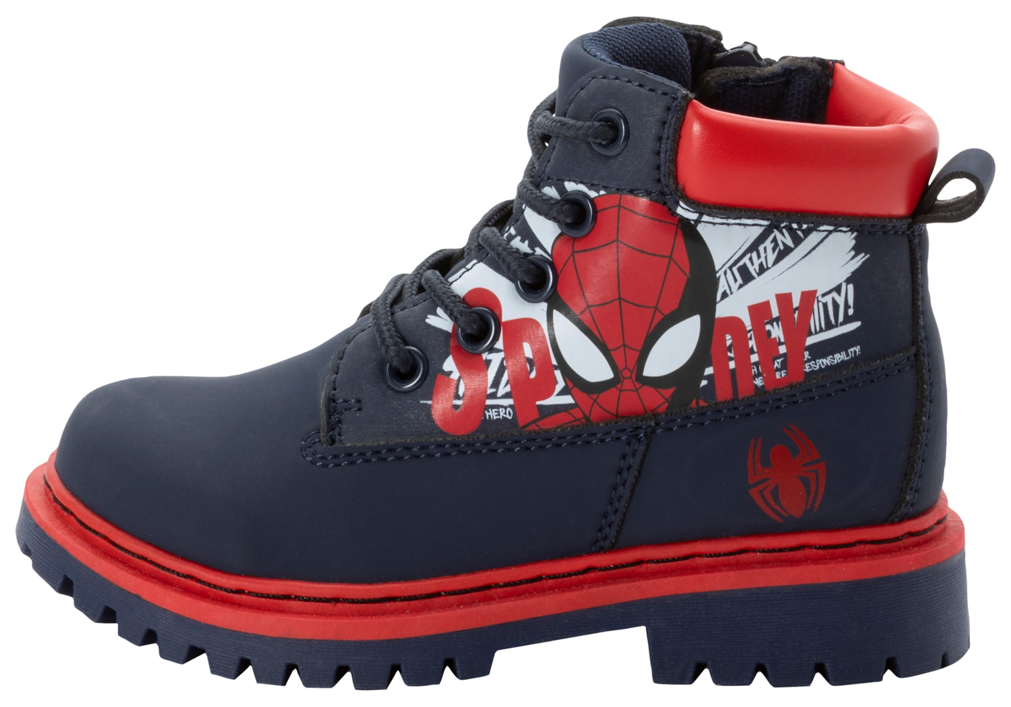 Disney Veterschoenen Spiderman Winterlaarzen, veterschoenen, winterschoenen