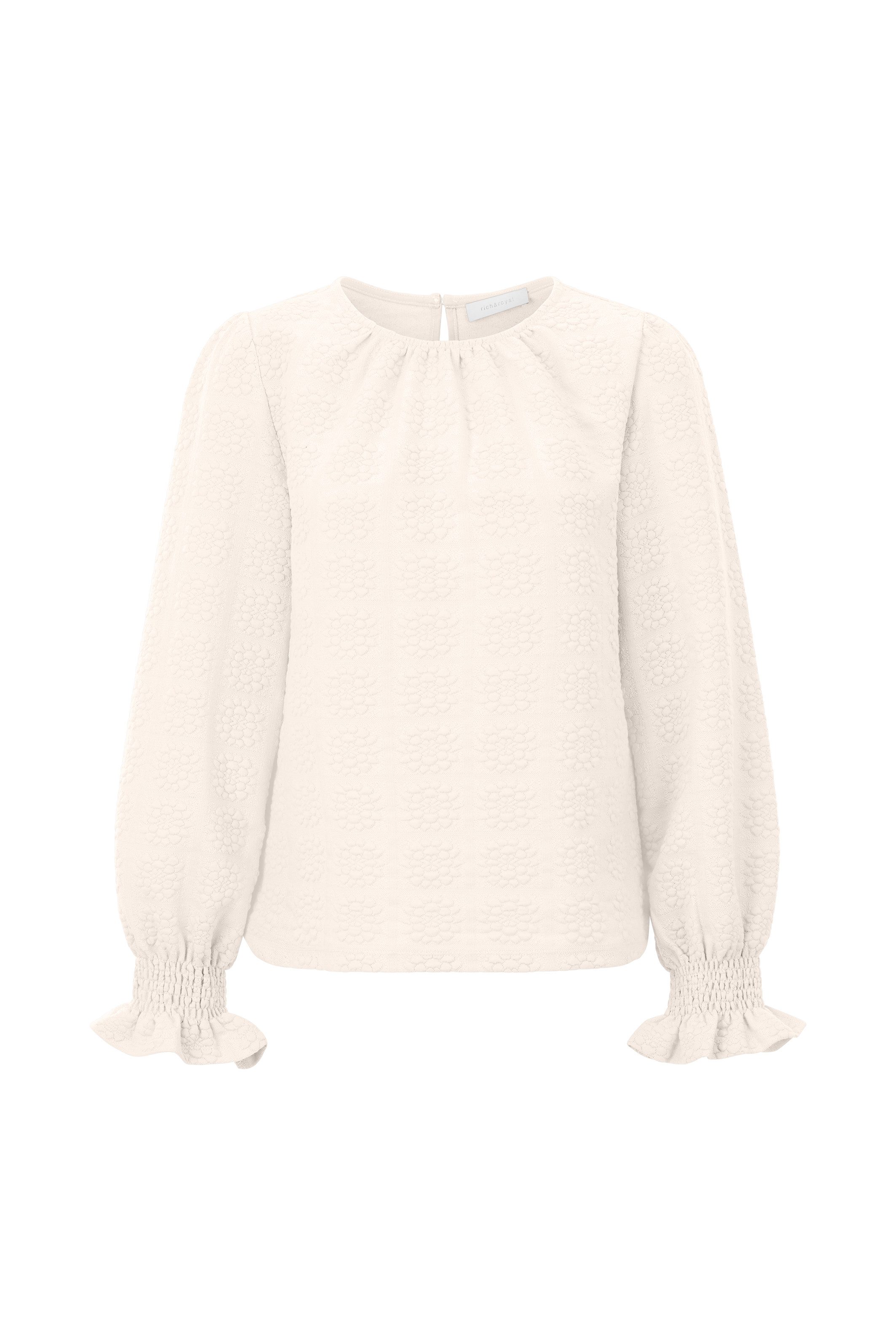 Rich & Royal Shirt Met sluiting op de rug
