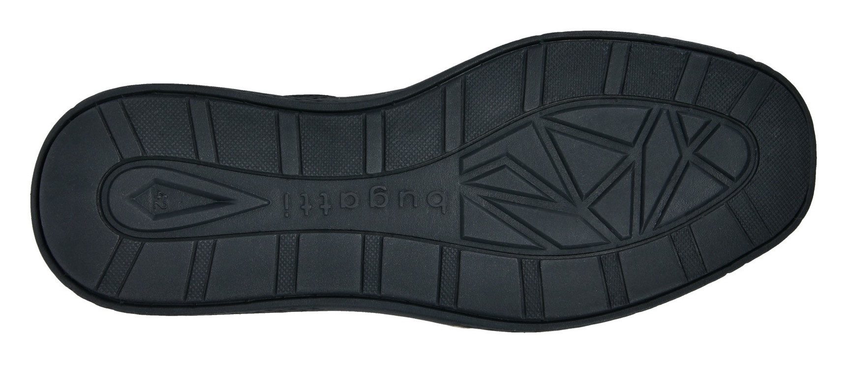 Bugatti Slip-on sneakers Lage schoen, vrijetijdssneaker met perforatie, elastische veters