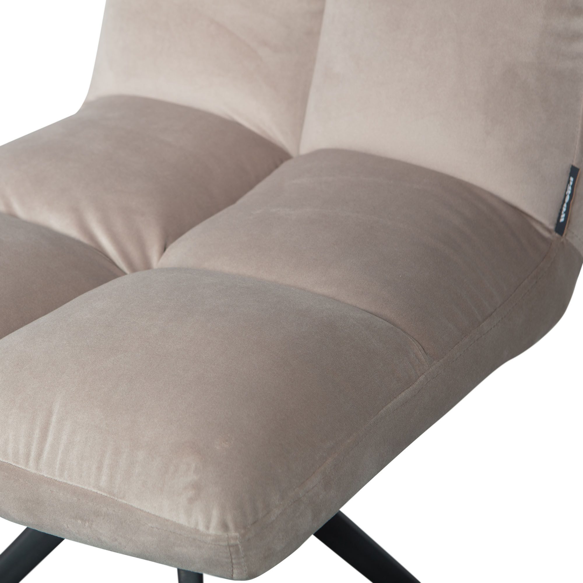WOOOD Draaistoel Vinny met draaivoet, breedte 48 cm