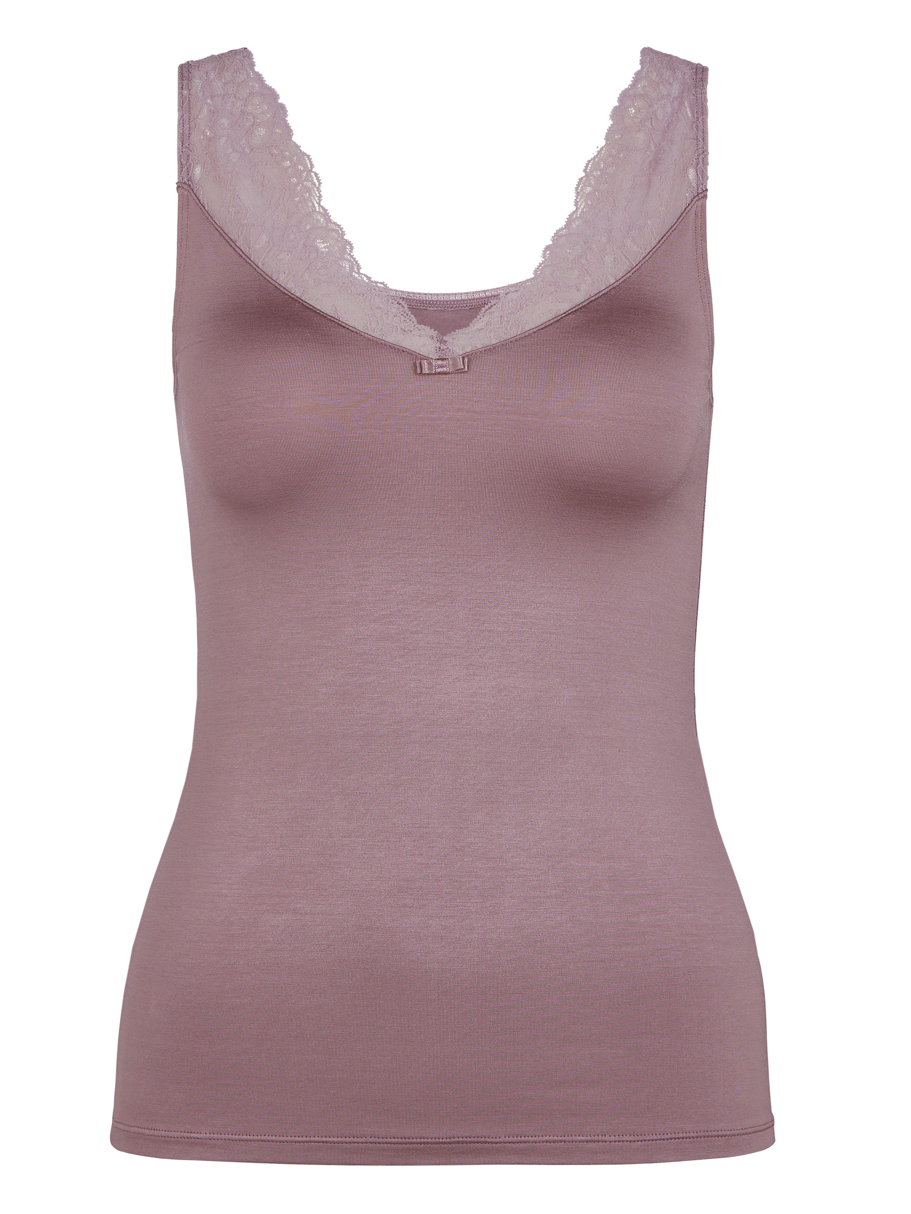 CALIDA Hemd Sensual Secrets met elegante v-vormige kanten inzet