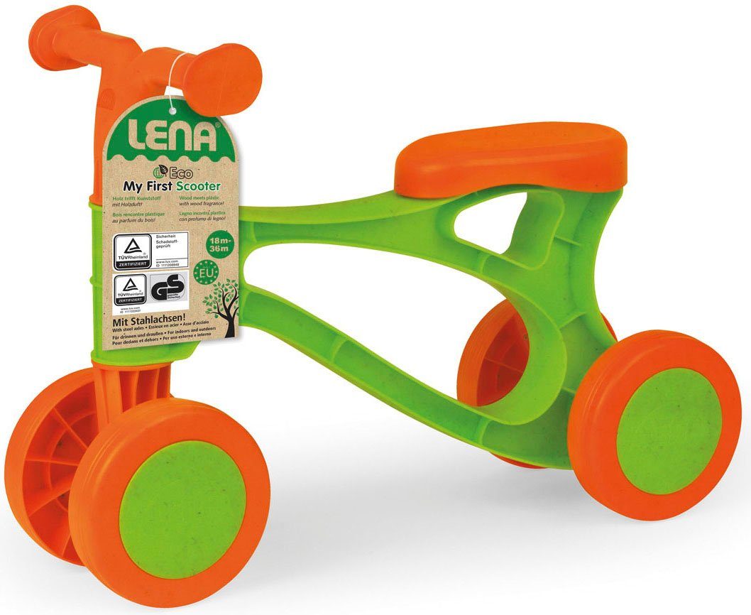 Lena® Kindervoertuig lerenlopenhulp My First Scooter Eco