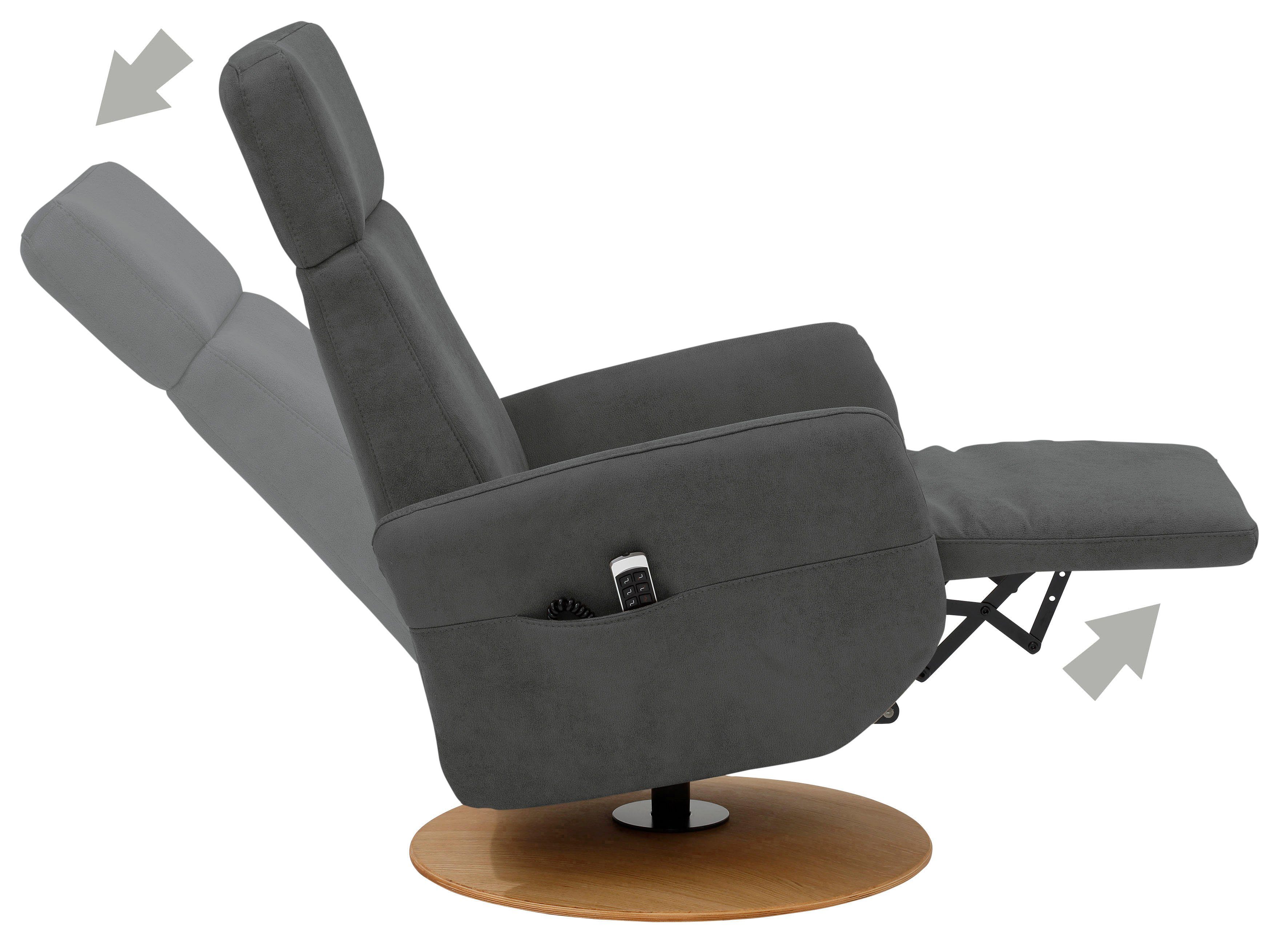 sit&more Relaxfauteuil Cobra naar keuze met 2 motoren, 2 motoren en accu of met 2 motoren