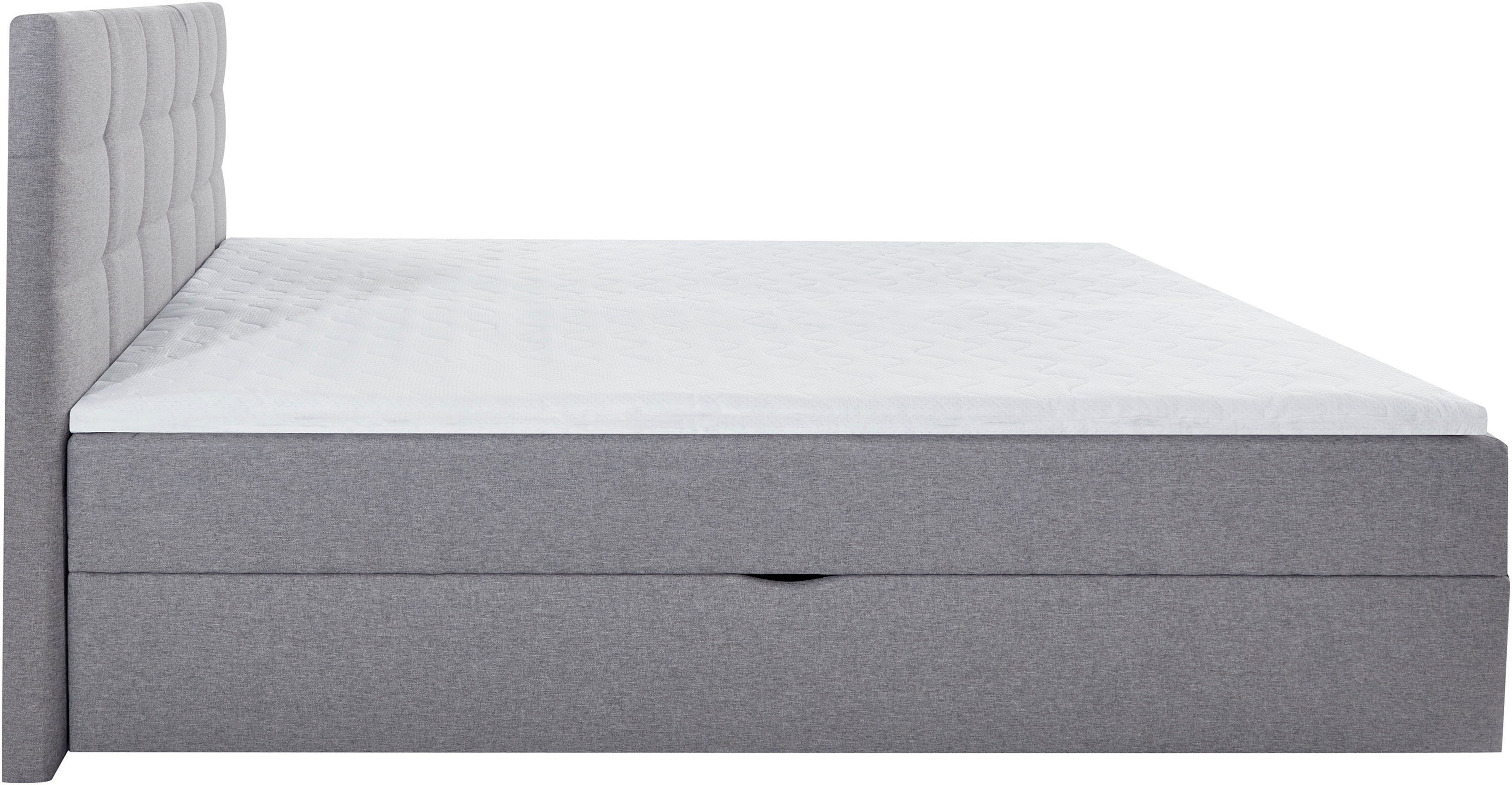 INOSIGN Boxspring OVALO optioneel met bedbox, verkrijgbaar in h2, h3 & h4