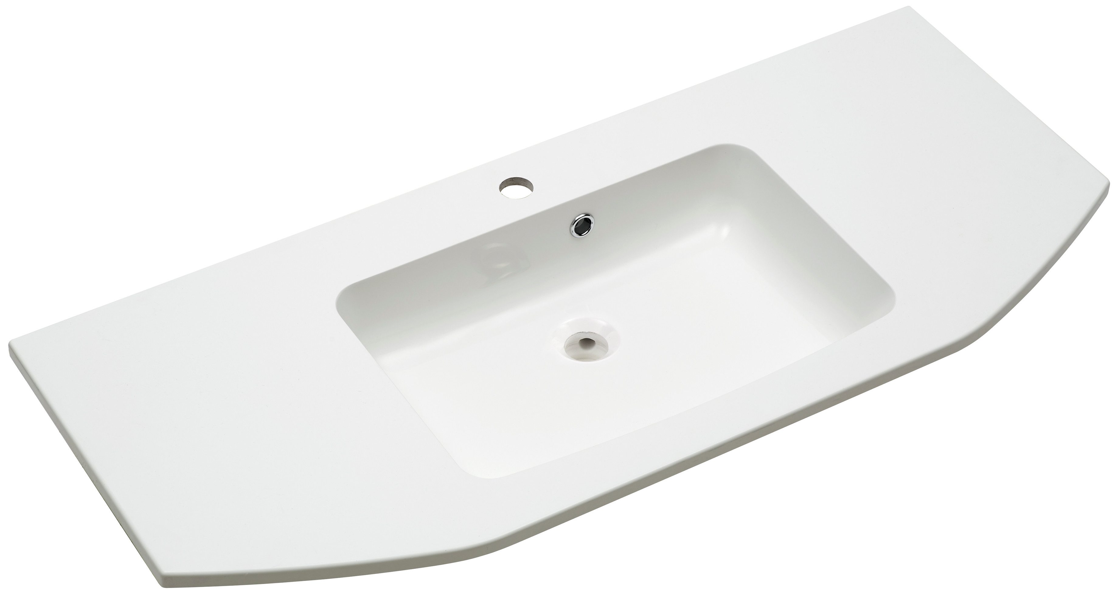 Saphir Badmeubelset Quickset 327 2-delig, wastafelmeubel en led-spiegelkast Antraciet hoogglans, incl. deurdemper, 5 deuren, 1 flap, 1 lade (set, 2 stuks)