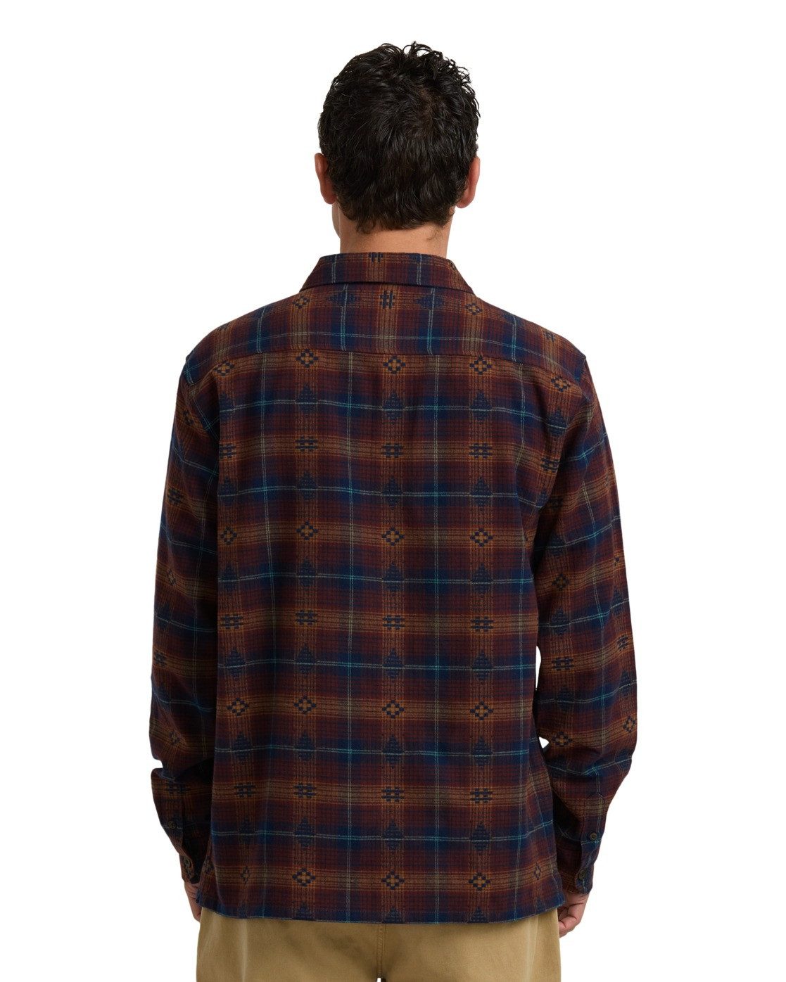 Billabong Overhemd met lange mouwen Offshore Jacquard Flannel