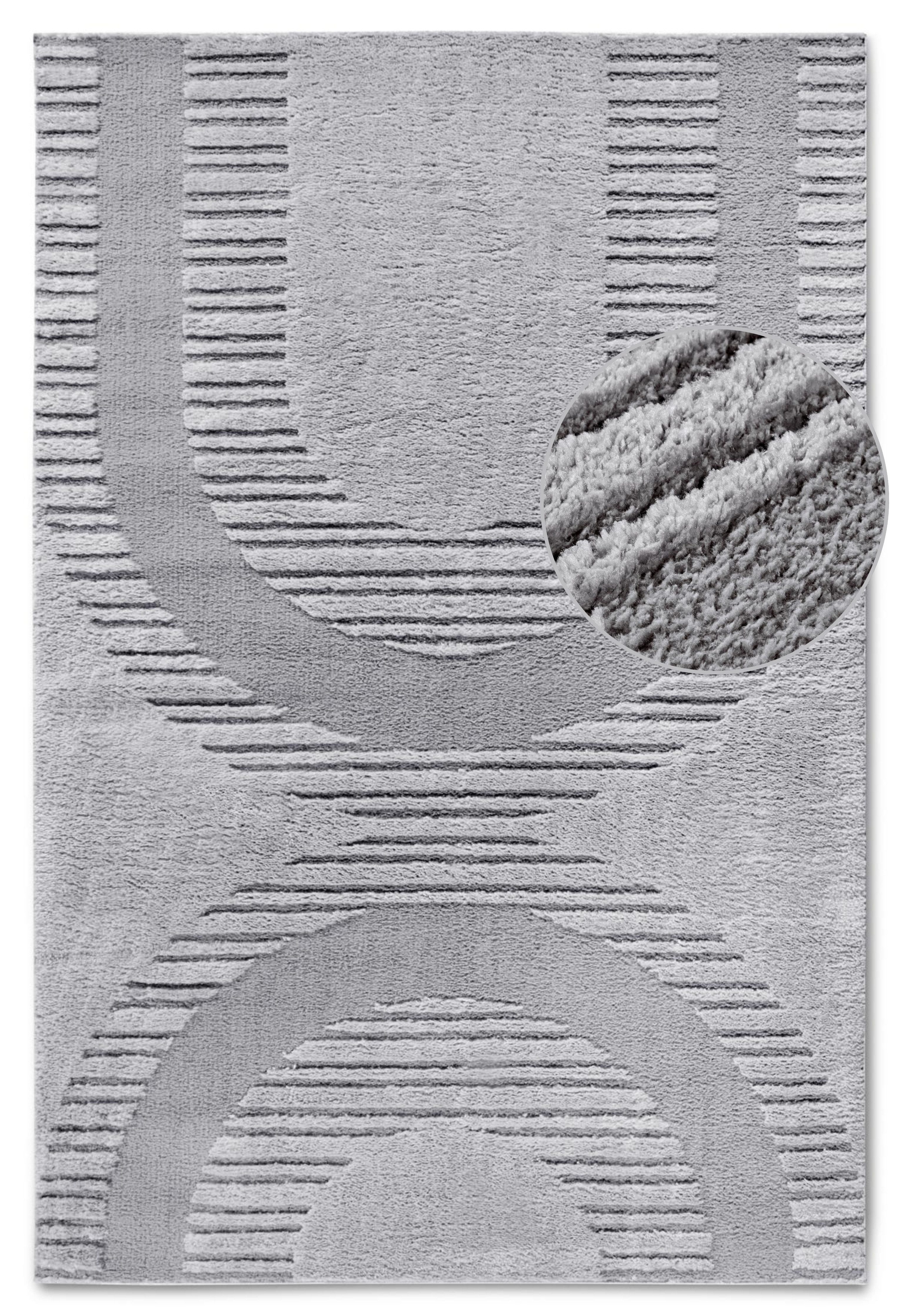 ELLE DECORATION Design-vloerkleed Bartoux Hoogpolig, shaggy, loper, zacht, langpolig, modern, hoog-laag effect