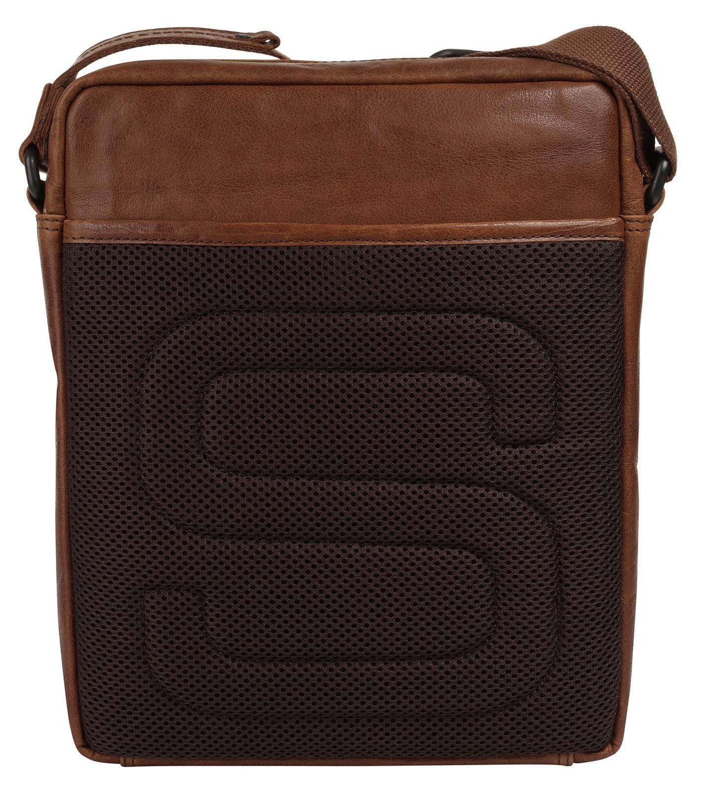 Spikes & Sparrow Schoudertas echt leder