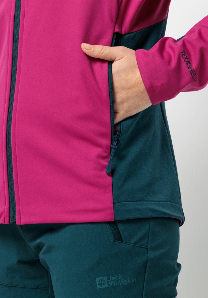 Jack Wolfskin Outdoorjack BRISSTAL HOODY W