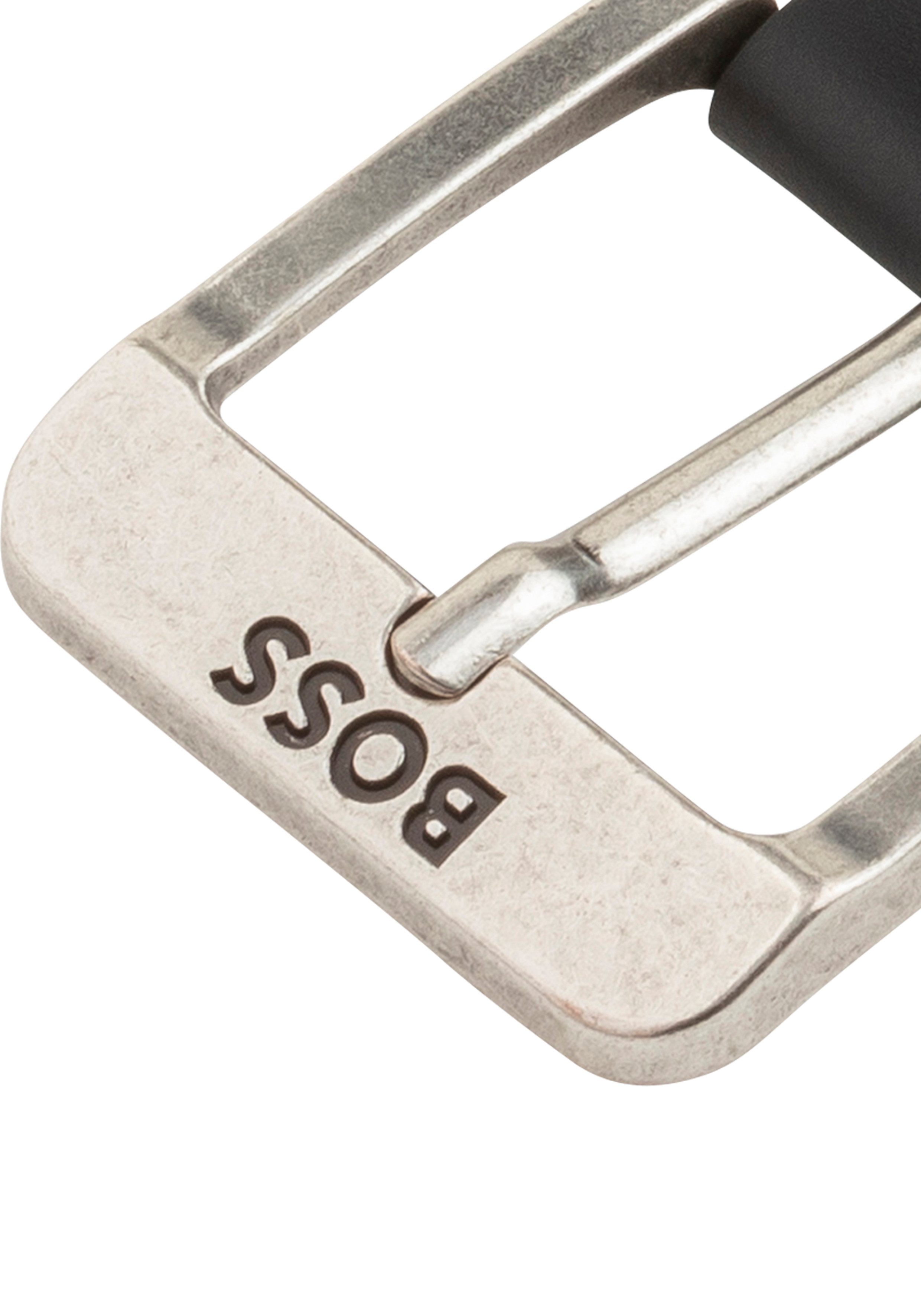 Boss Leren riem Jemio_Sz40 met boss-opdruk