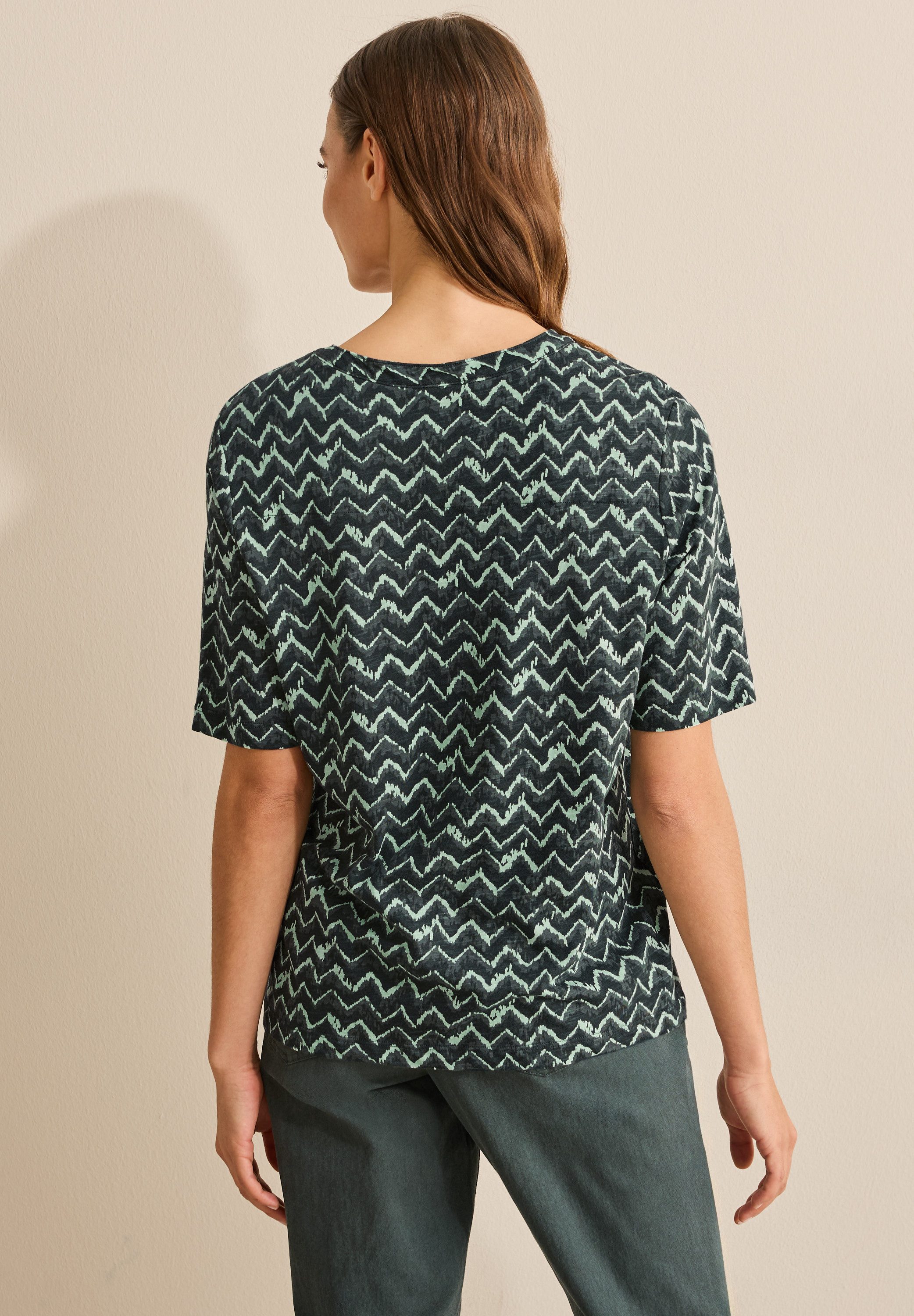 Cecil Tuniekshirt met print all-over