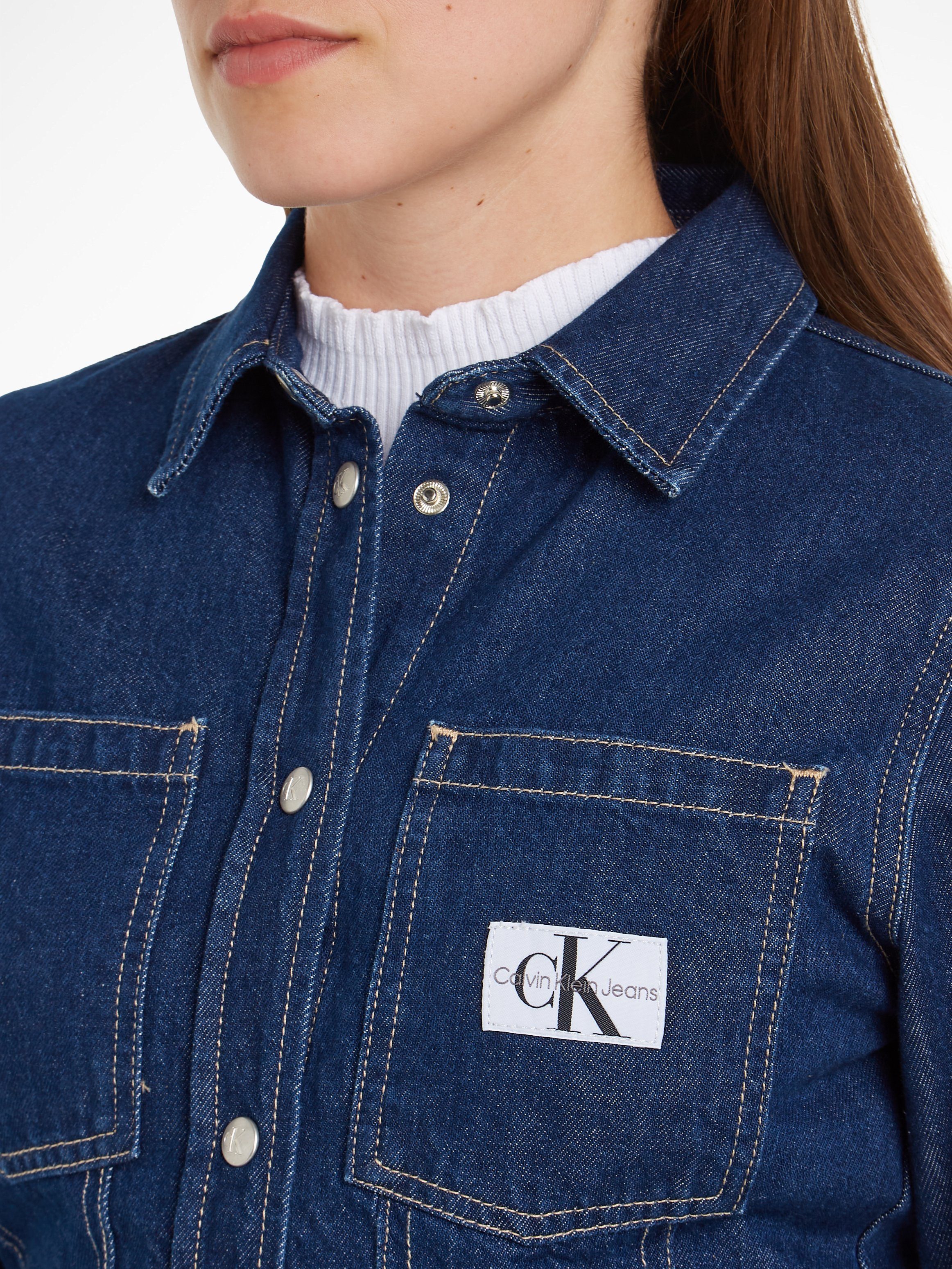 Calvin Klein Jeans blouse LEAN DENIM SHIRT