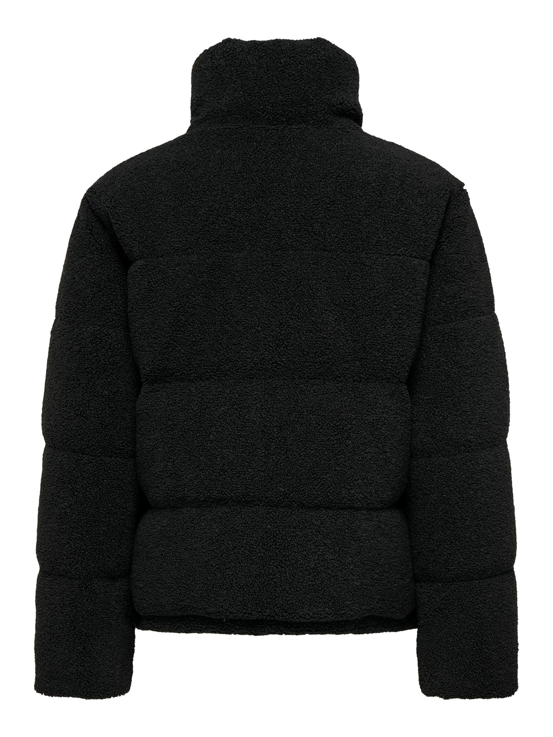 Only Gewatteerde jas ONLDOLLY TEDDY HIGHNECK PUFFER OTW
