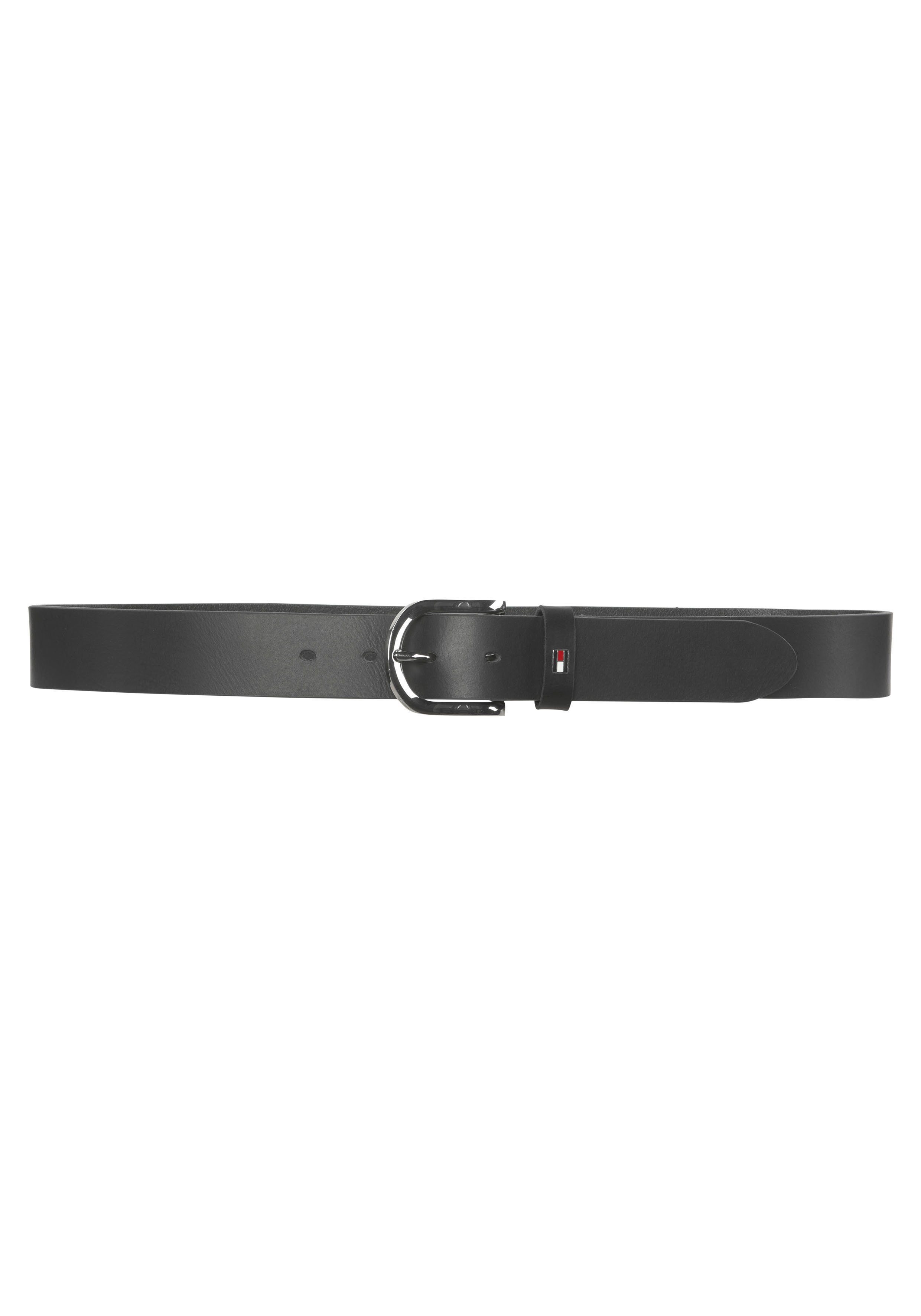 Tommy Hilfiger Leren riem met subtiele logo-lus