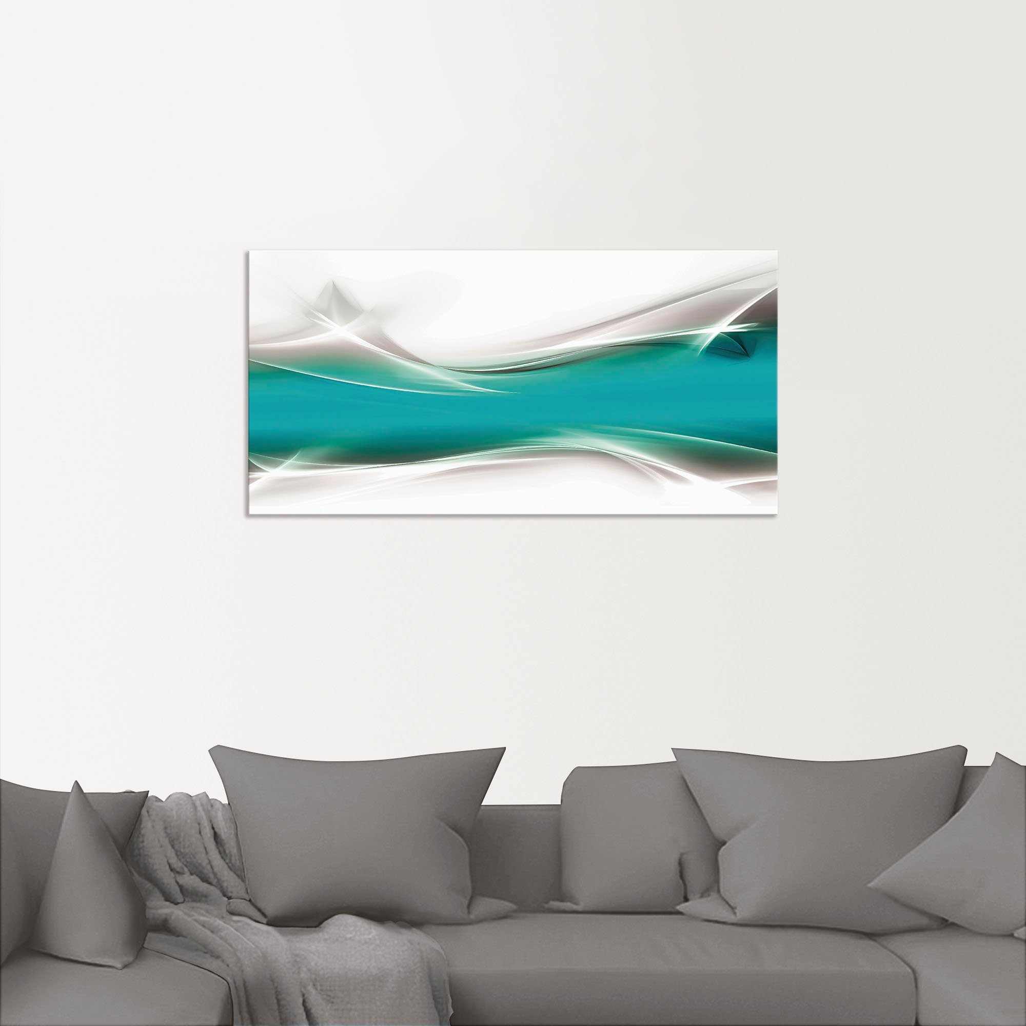 Artland Artprint Creatief element als artprint van aluminium, artprint voor buiten, artprint op linnen, poster, muursticker