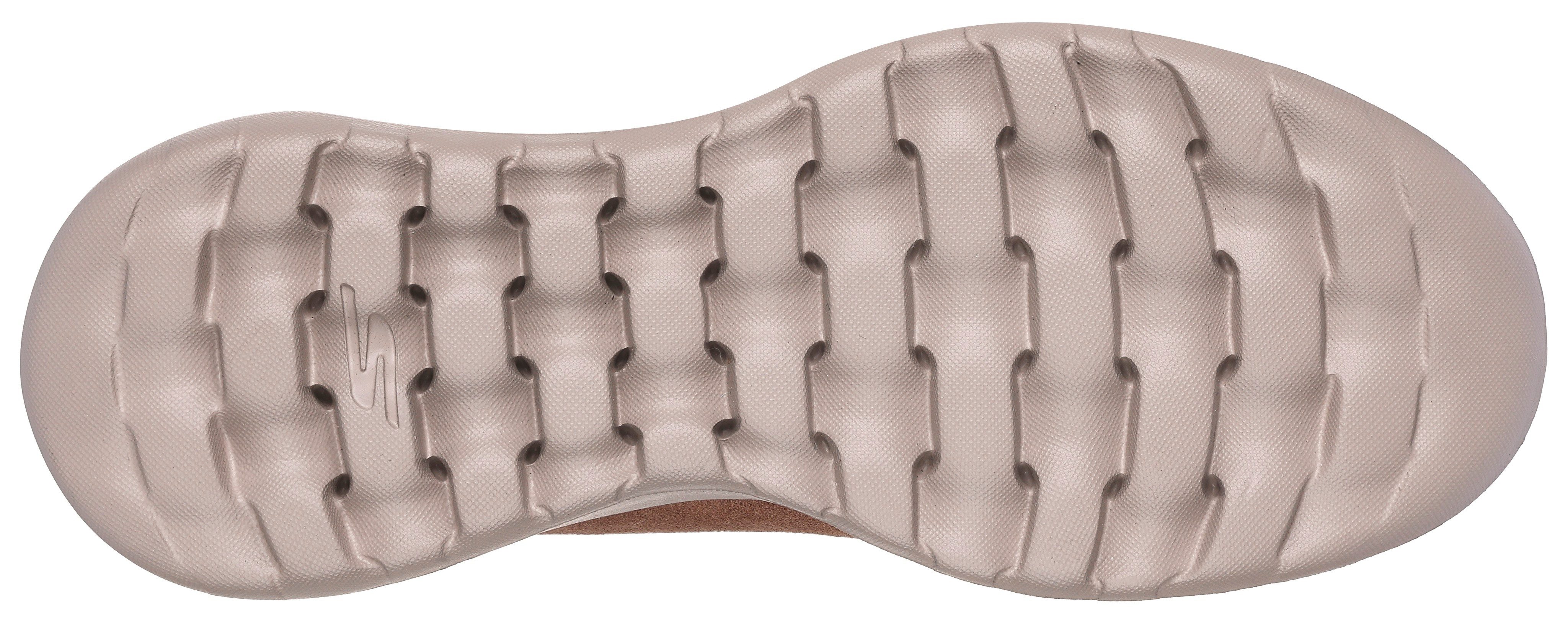 Skechers Winterlaarzen ON-THE-GO JOY-COZY DREAM Instaplaarzen, sneeuwlaarzen, winterlaarzen met 5GEN demping, vegan