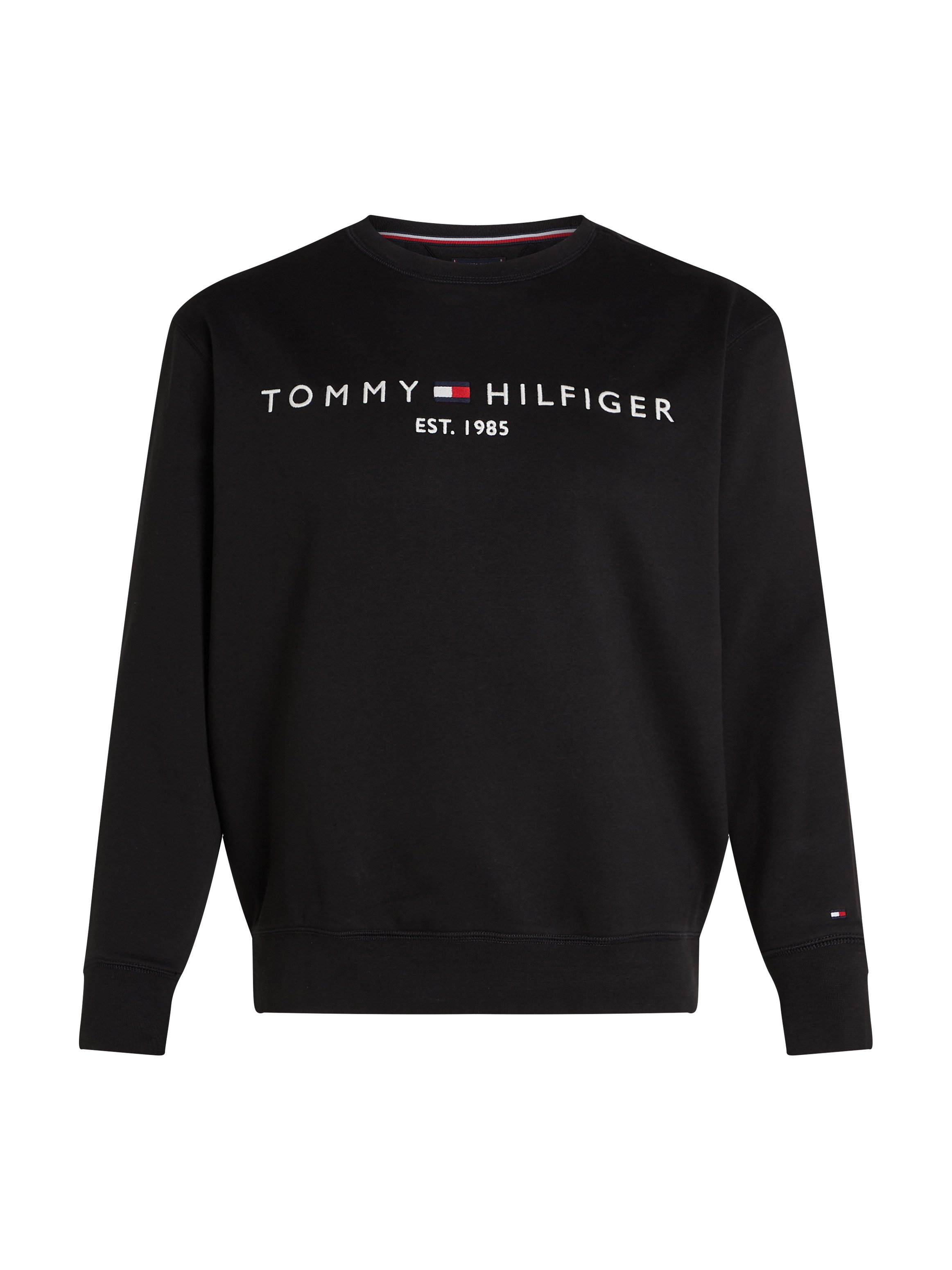 Tommy Hilfiger Sweatshirt BT-TOMMY LOGO SWEATSHIRT-B in grote maten met logoprint