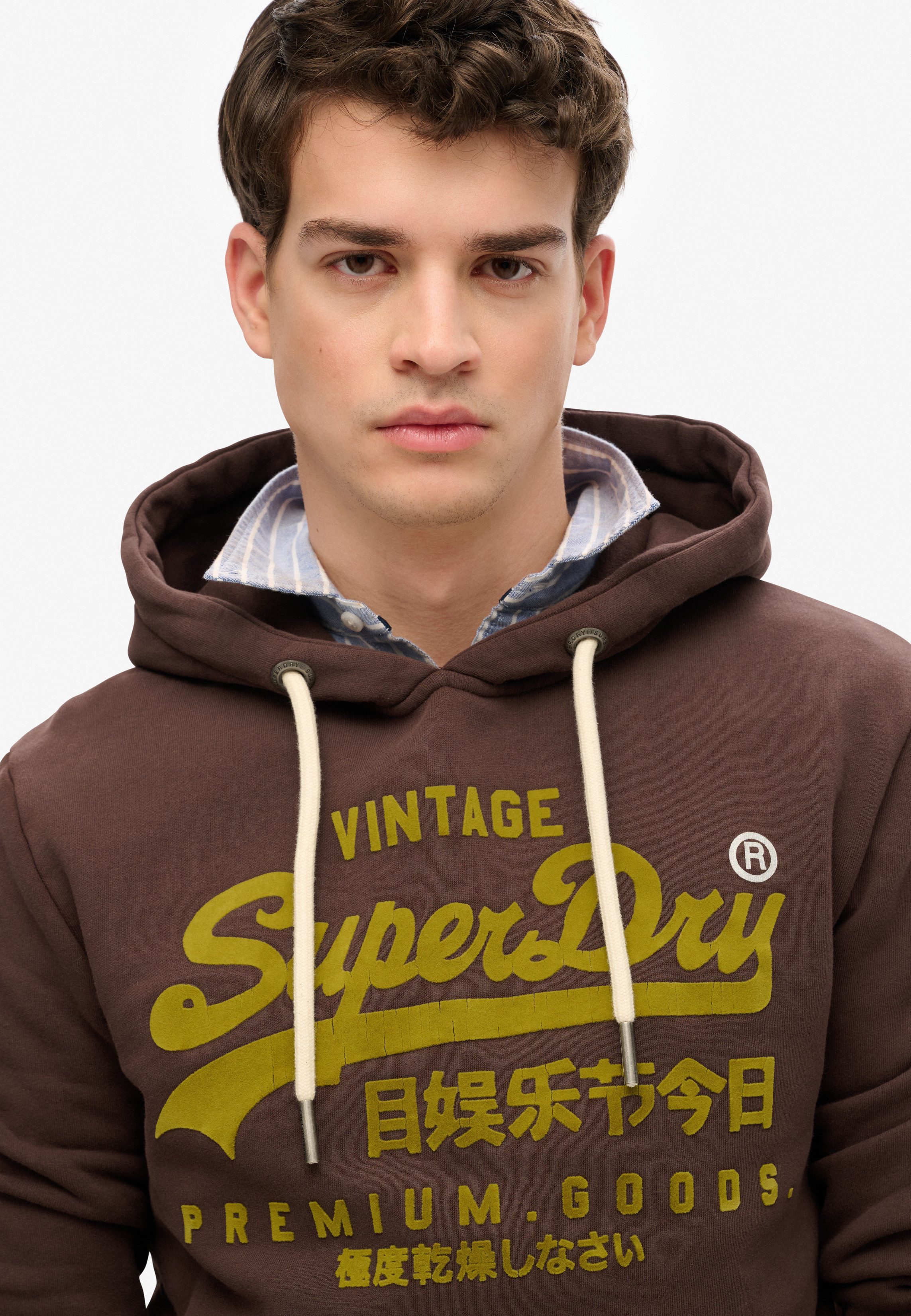 Superdry Hoodie VL TONAL RELAXED HOOD