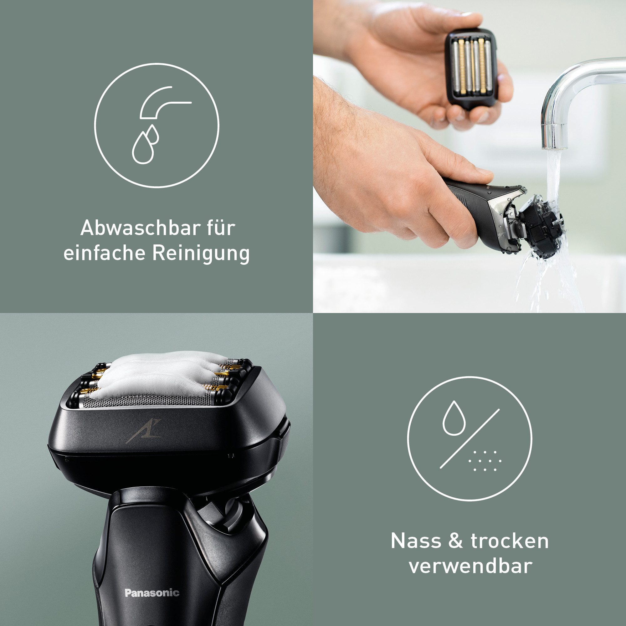Panasonic Elektrisch scheerapparaat Series 900+ Premium scheerapparaat ES-LS6A-K803