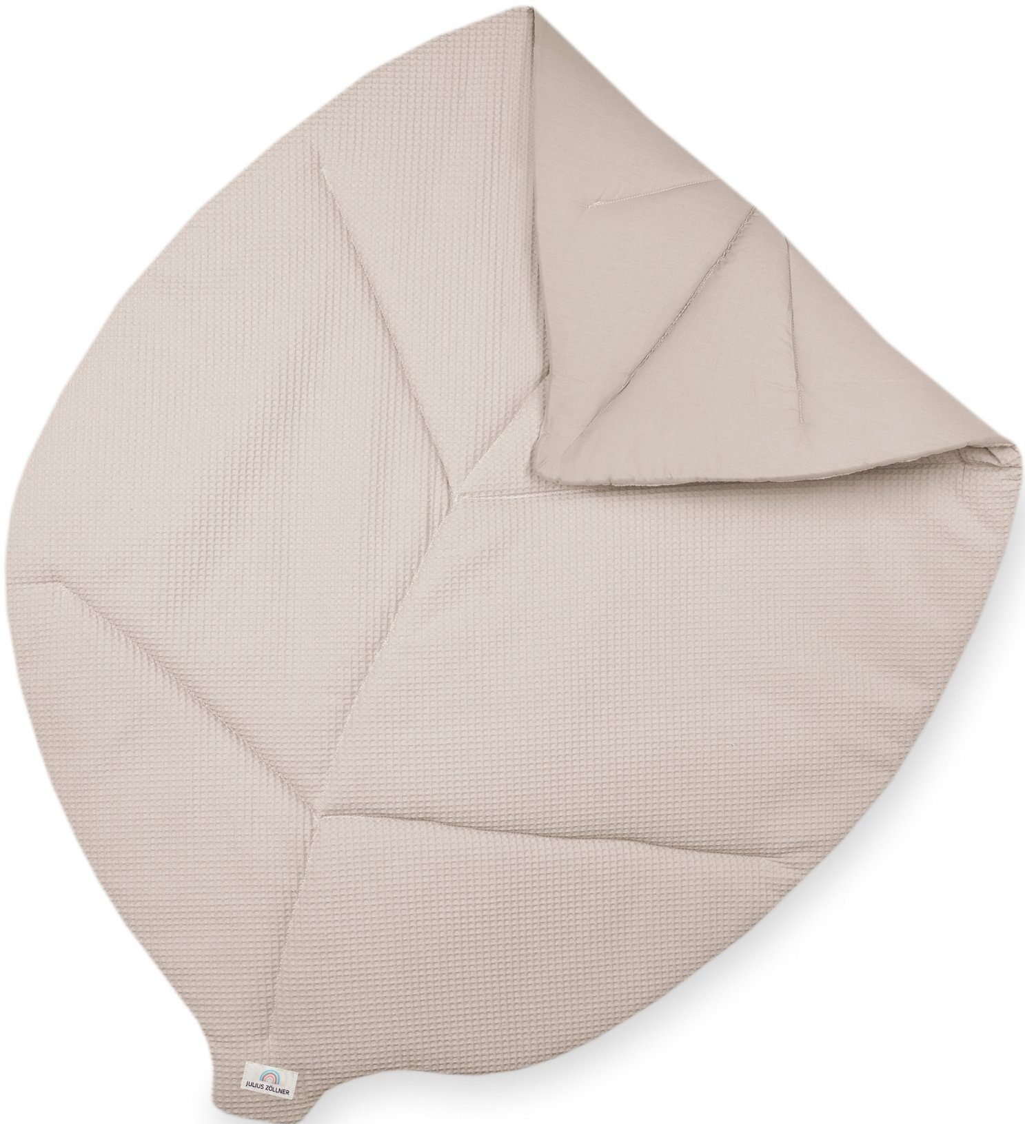 Zöllner Boxkleed Blad wafelpiqué, Seashell