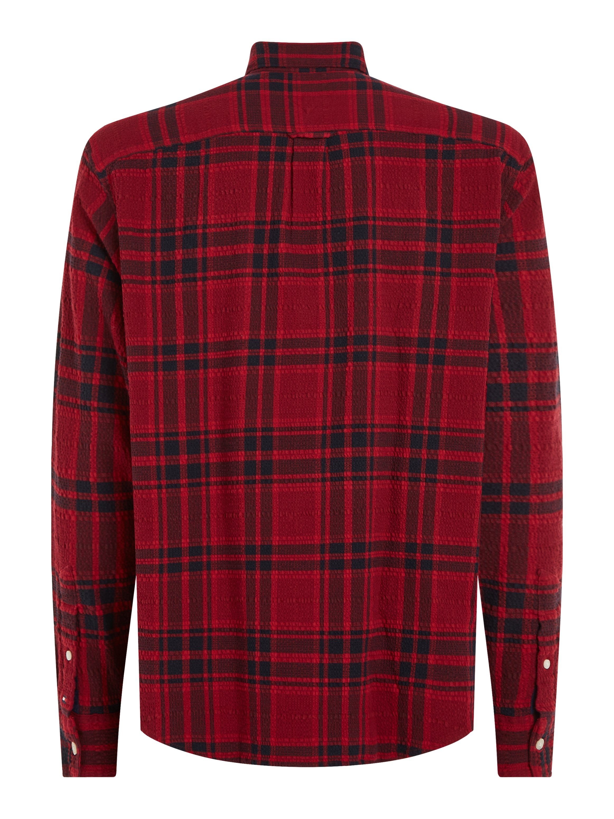 Tommy Hilfiger Overhemd met lange mouwen TONAL TARTAN SHIRT