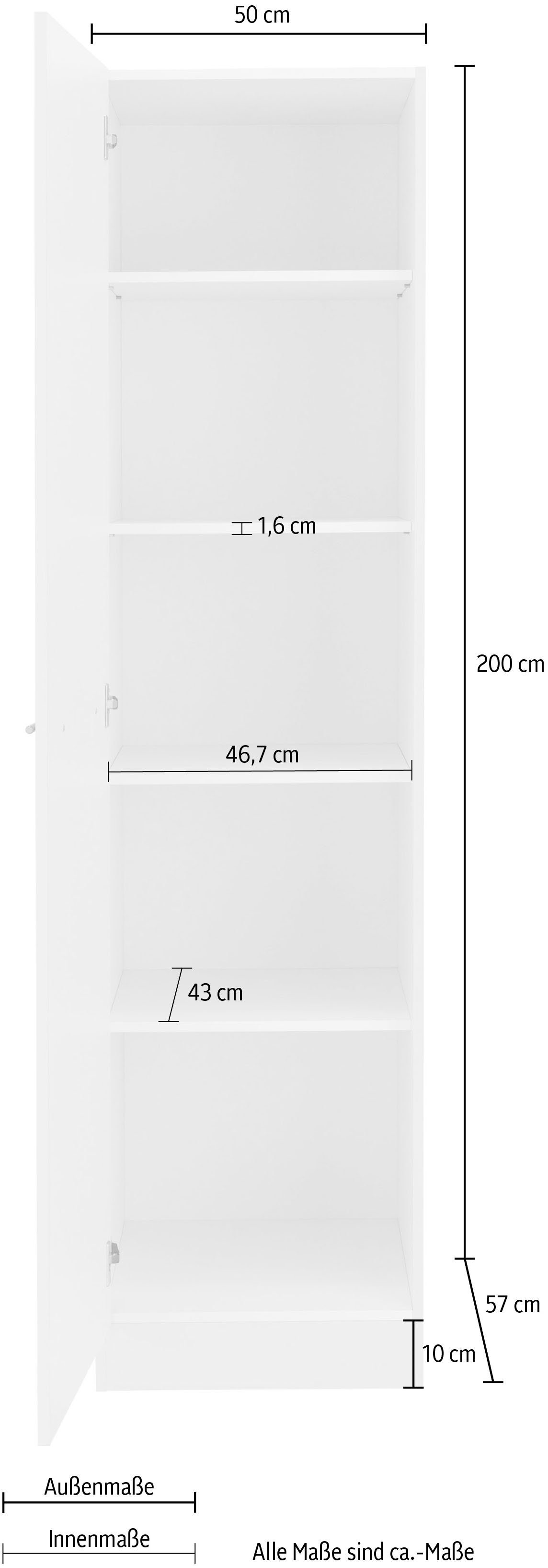wiho Küchen Smalle kast Unna 50 cm breed