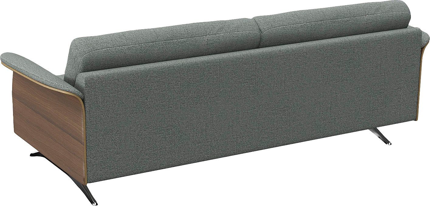 FLEXLUX 3-zitsbank Glow designbank, comfortabel en comfortabel door hoogwaardige zitconstructie