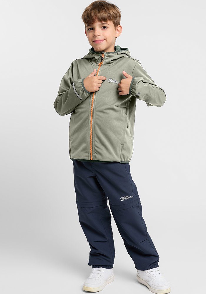 Jack Wolfskin Outdoorjack FELDBERG HOODED JKT K