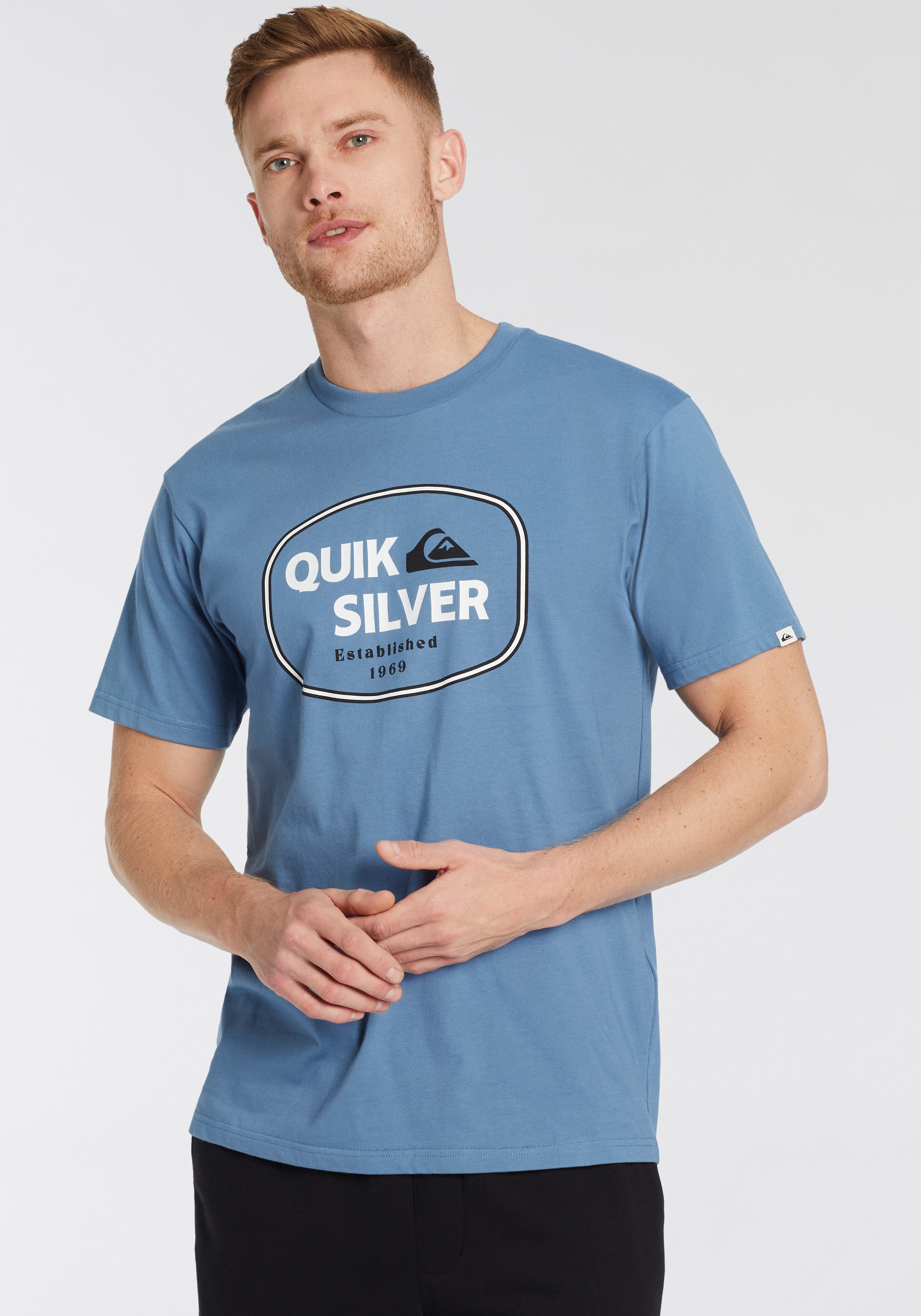 Quiksilver T-shirt JUST FRAMED LOCKUP SHORT SLEEVE PACK YM (2-delig)