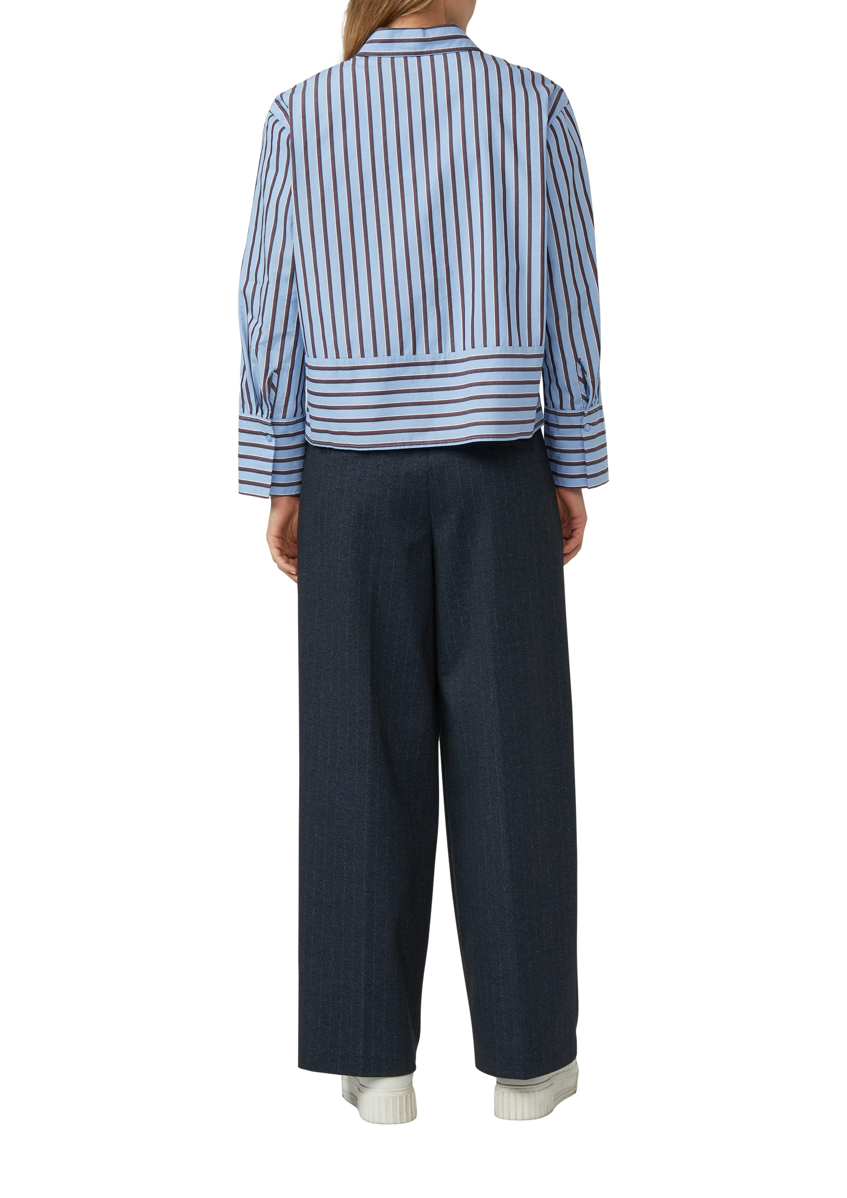 s.Oliver Blouse met lange mouwen met lengte- en breedtestrepen