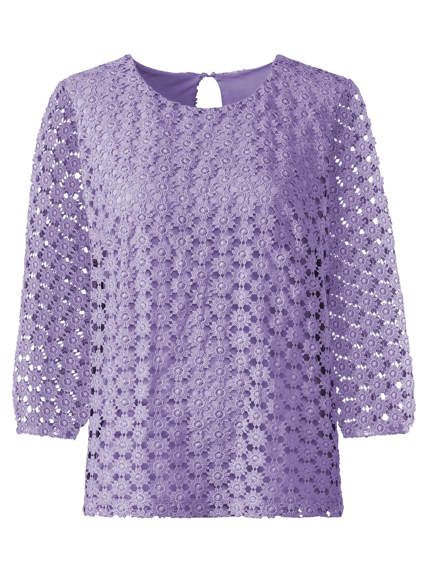 Lady Kanten Shirt (1-delig)