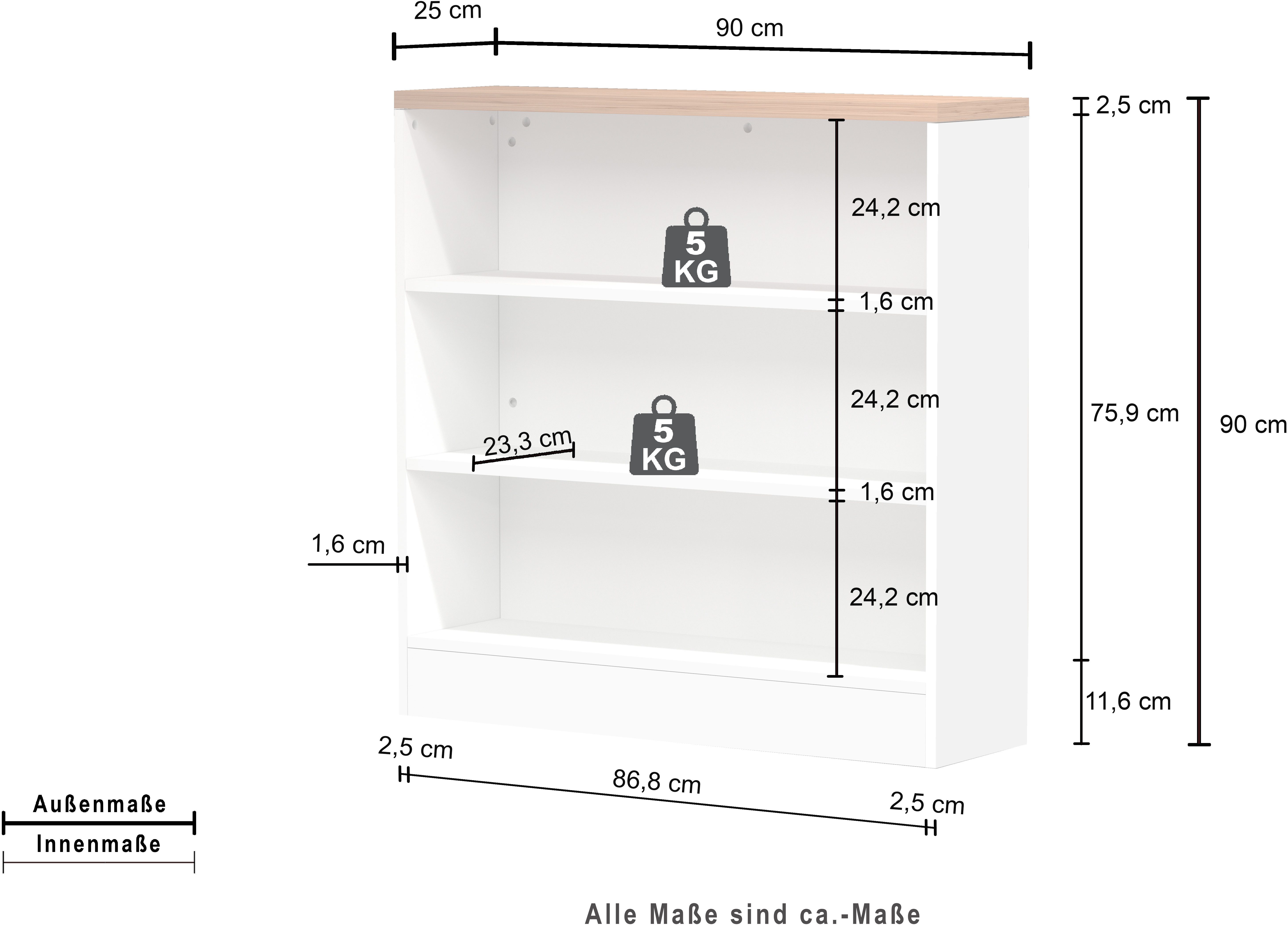 Kochstation Keukenrek Sole, plank, staande plank, keukenkast, opbergrek Combineerbaar met keukeneiland serie Sole kookstation