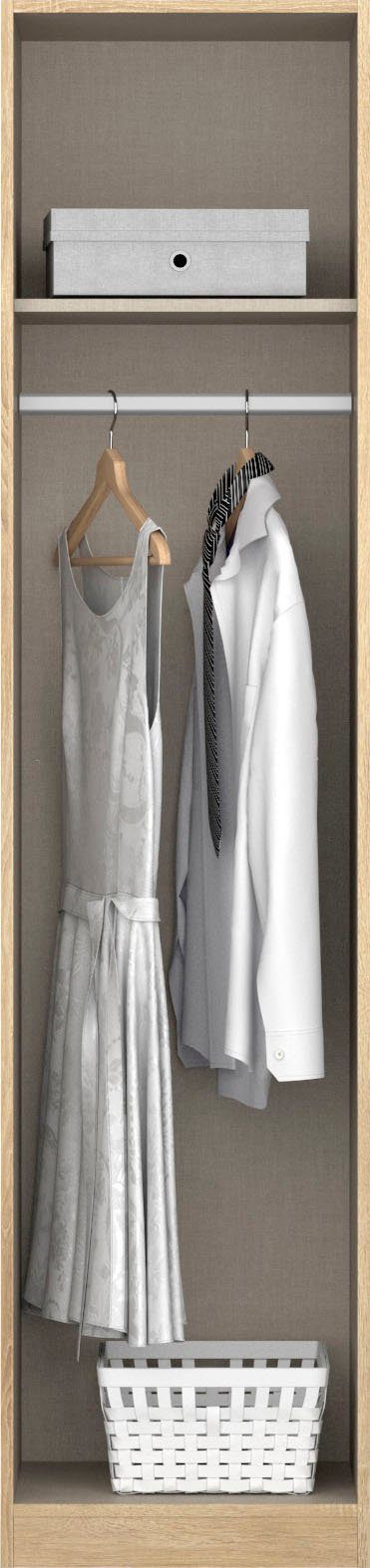 rauch Draaideurkast Kledingkast Kast Garderobe Slaapkamerkast CELLE in 4 breedtes en 2 hoogtes, optioneel met lades made in germany