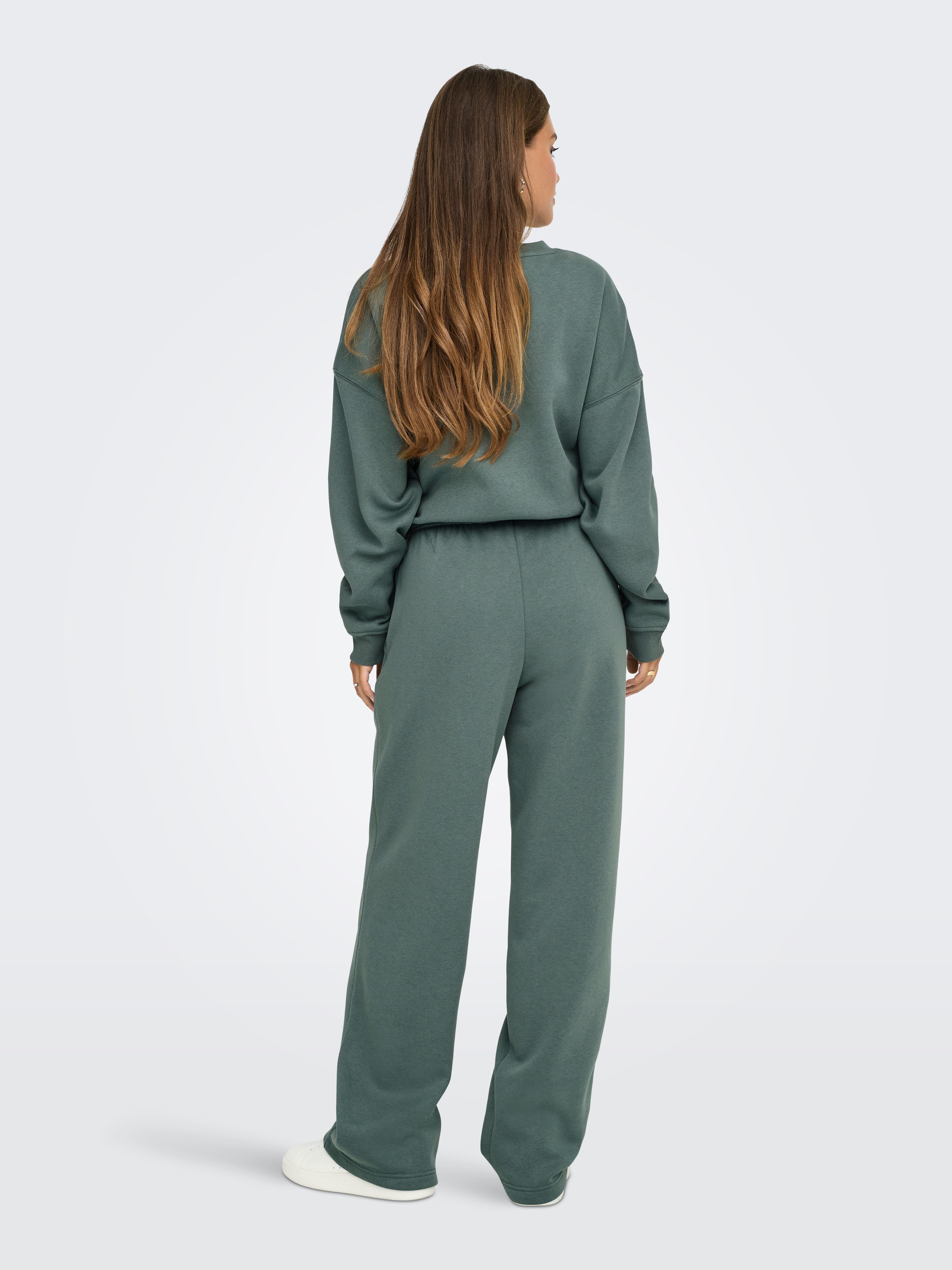 Only Sweatbroek ONLBEST STRAIGHT PANT SWT NOOS
