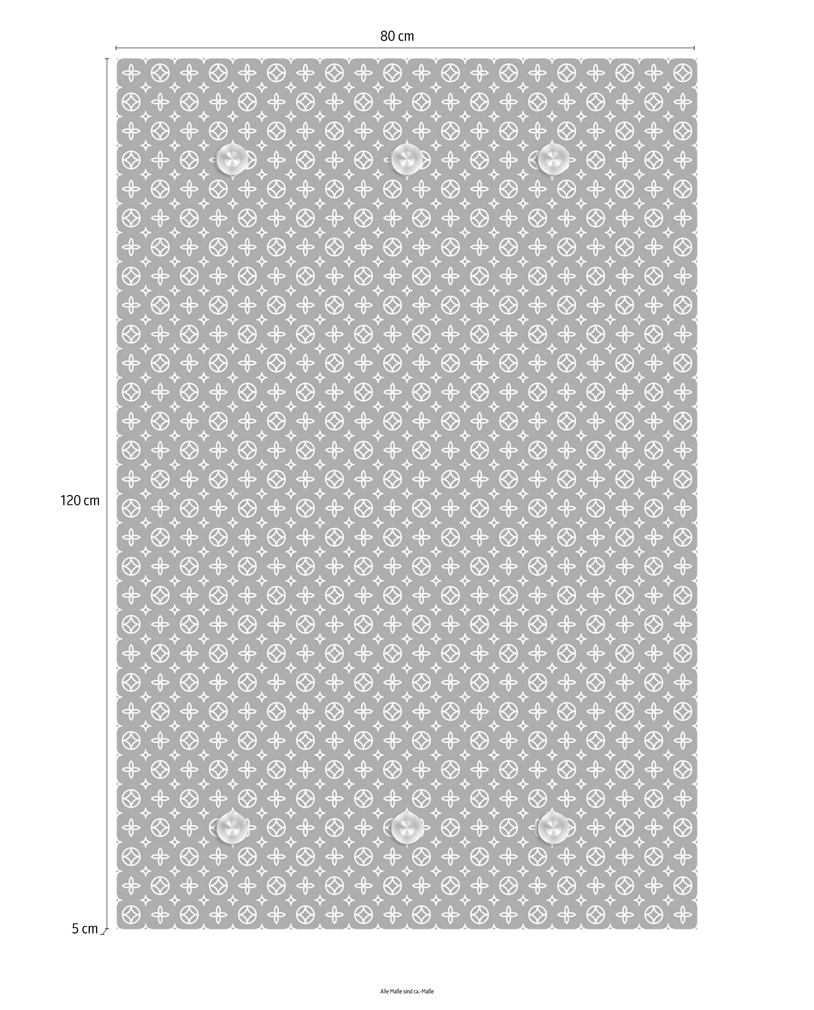 queence Kapstok Motief met 6 haken, 80 x 120 cm