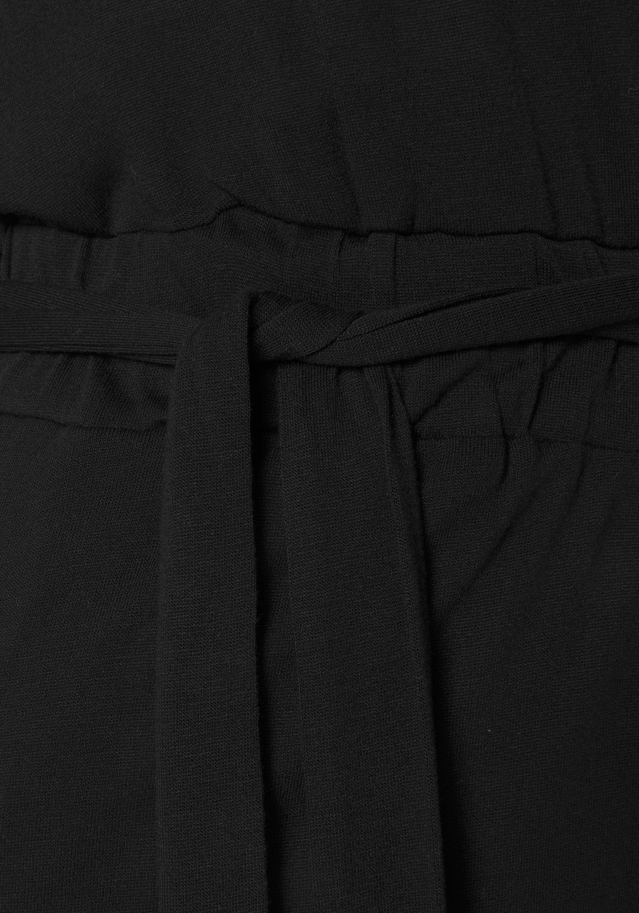 Buffalo Jumpsuit en wijde pijpen, casual jumpsuit met zakken (Met een bindceintuur)