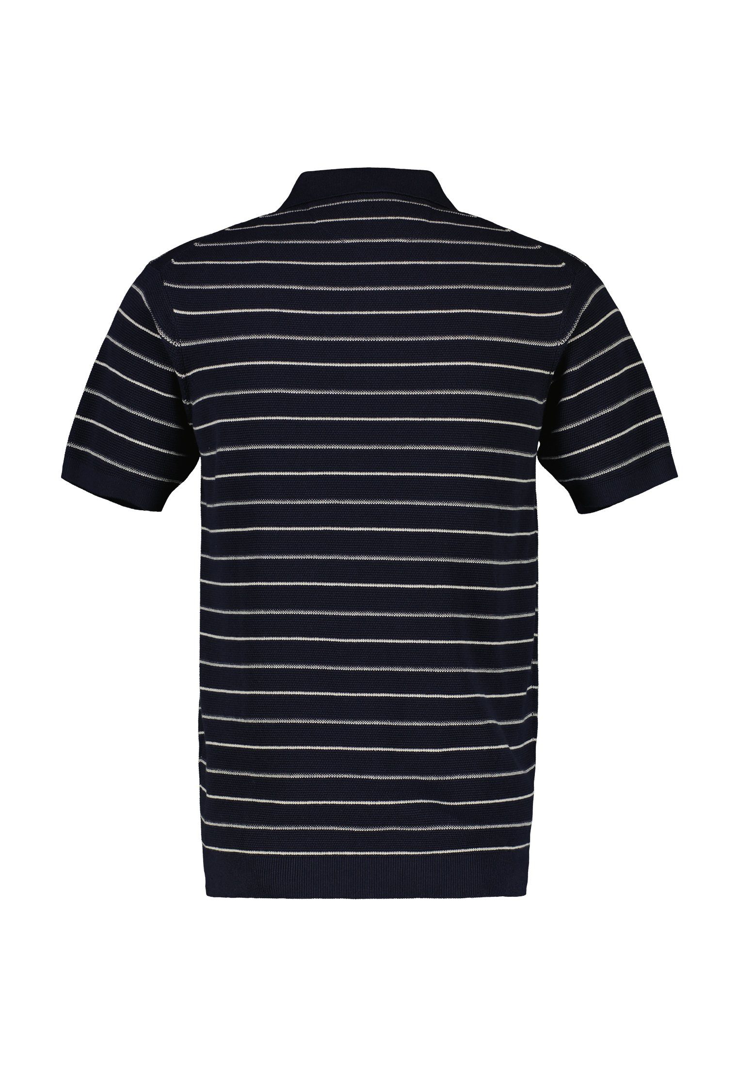 Lerros Poloshirt LERROS poloshirt in zomerse-stijl gebreide look