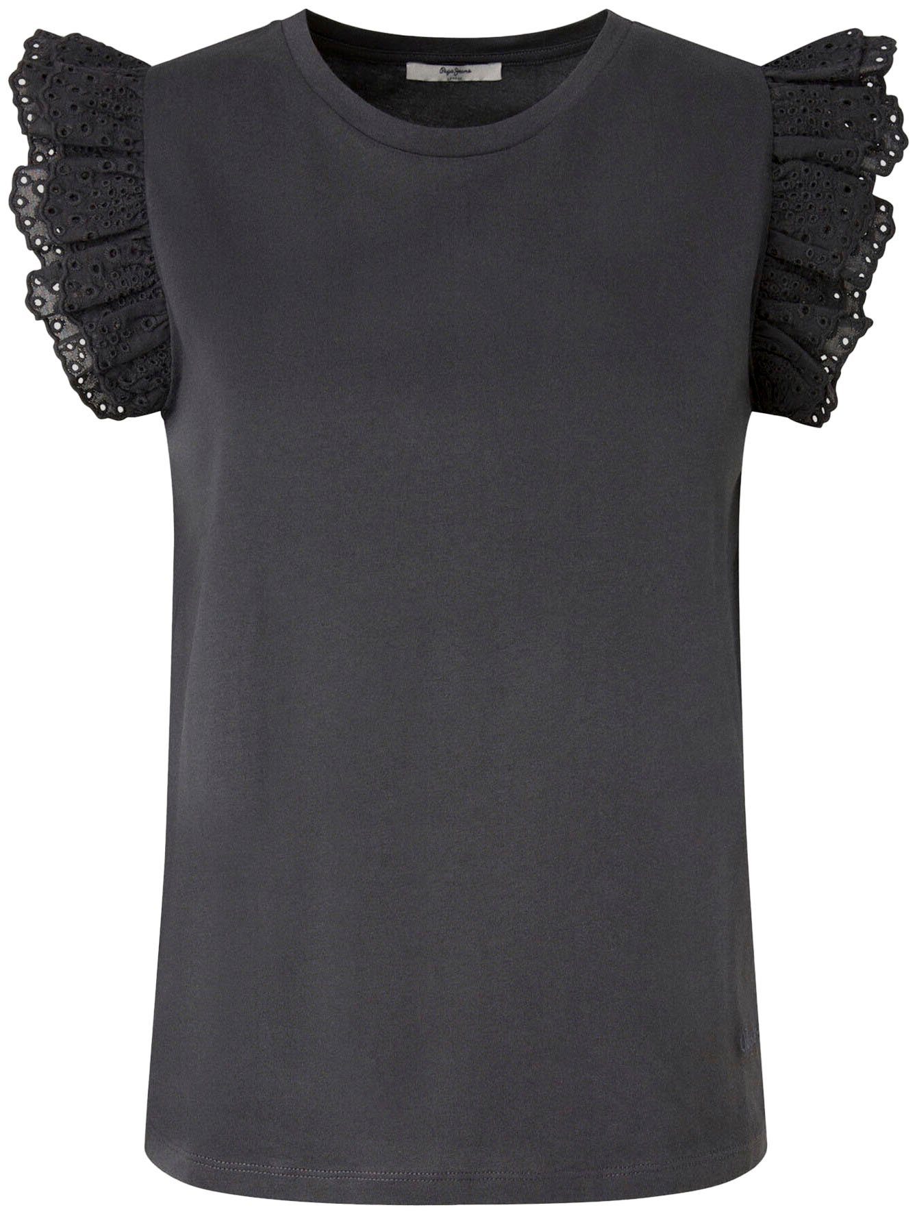 Pepe Jeans T-shirt Lindsay met ruches