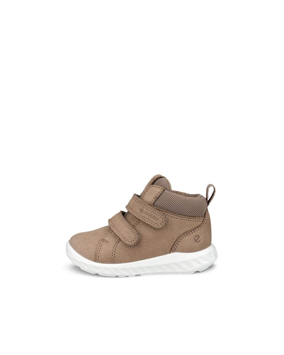 Ecco Babyschoentjes SP.1 Lite , klittenbandschoen, high top sneaker met waterdicht gore-tex membraan