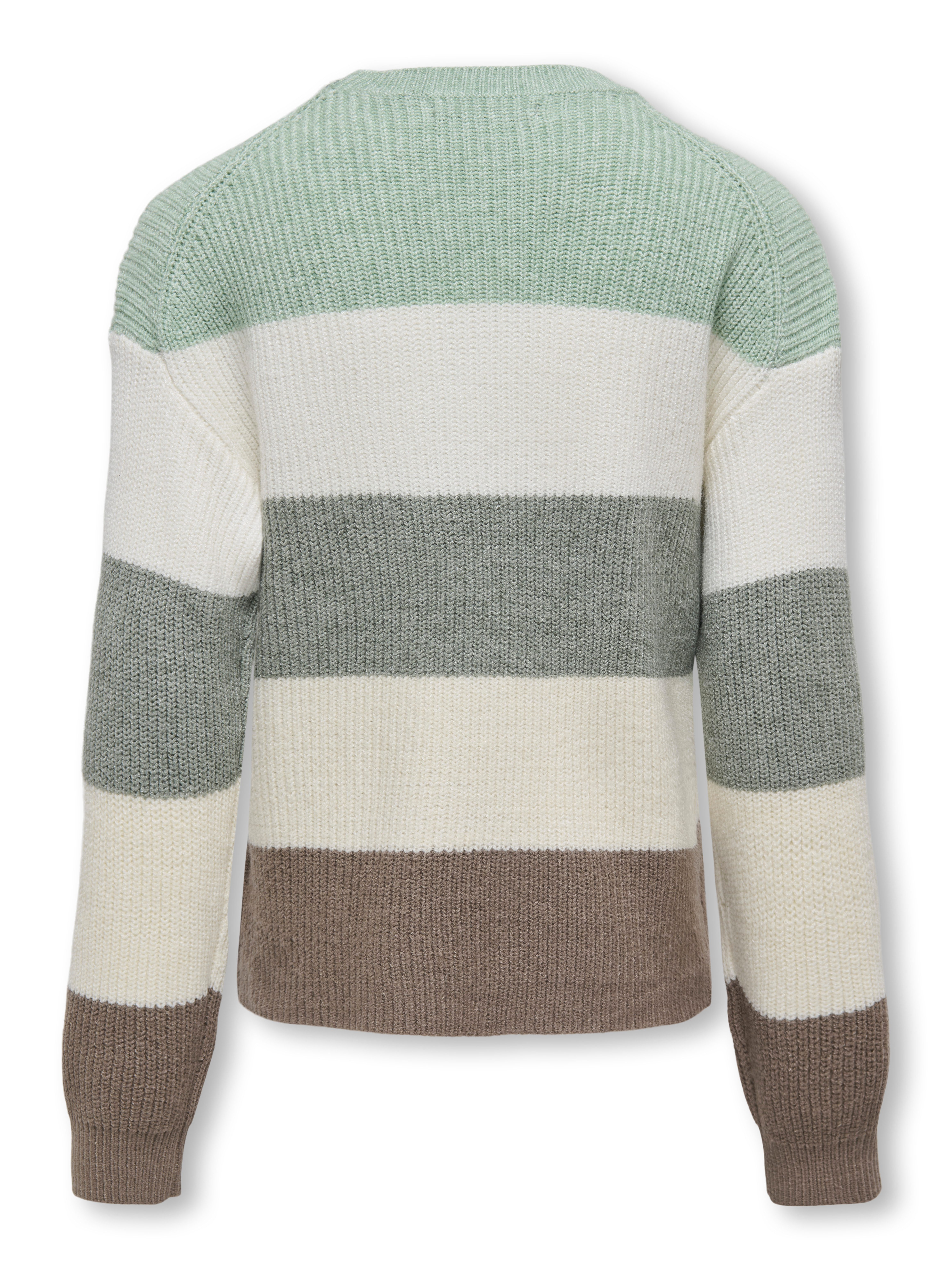 KIDS ONLY Gebreide trui KOGSANDY L/S STRIPE PULLOVER KNT NOOS