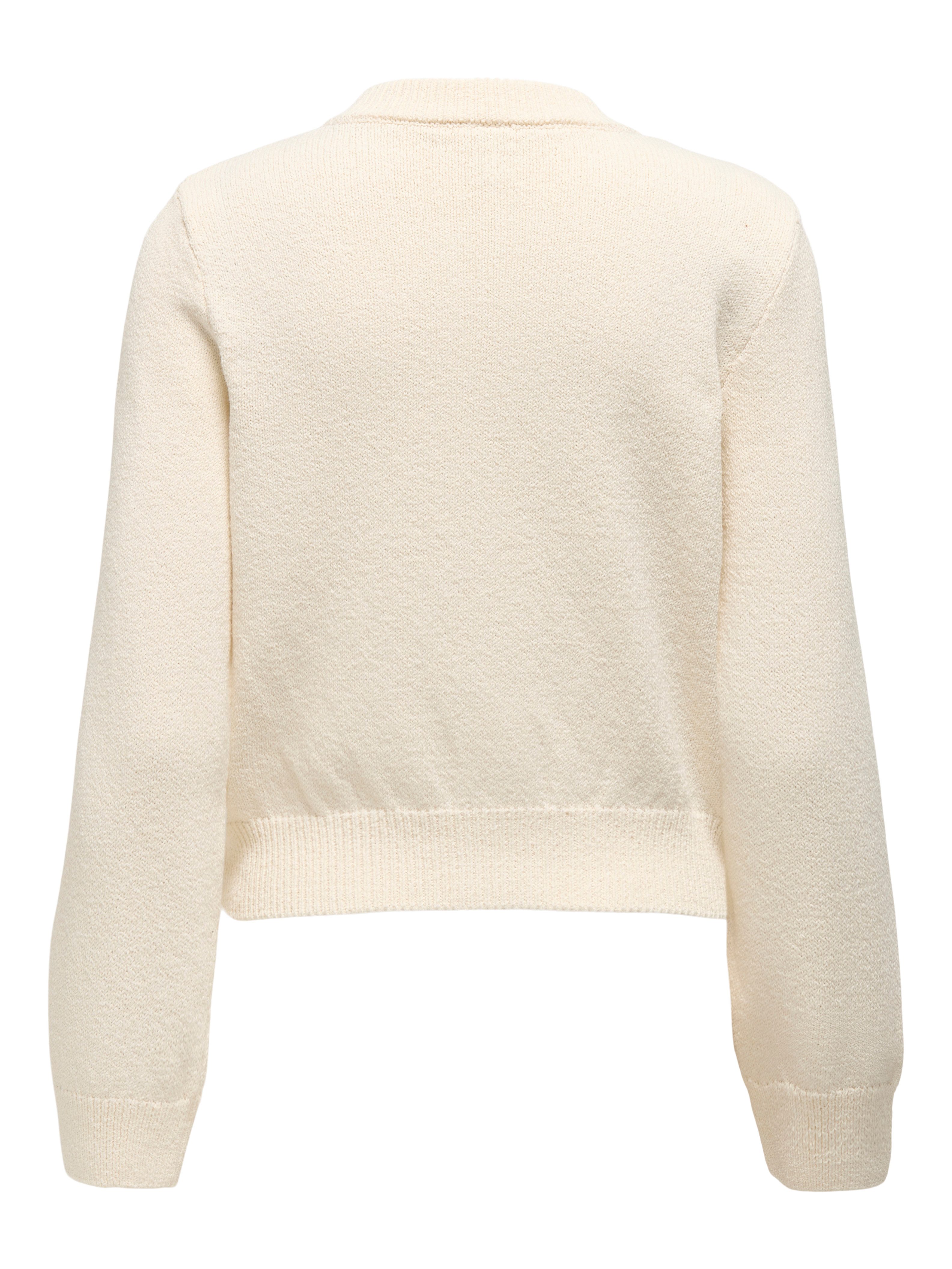 Only Lang vest ONLTHORA LS O-NECK BOMBER CC KNT