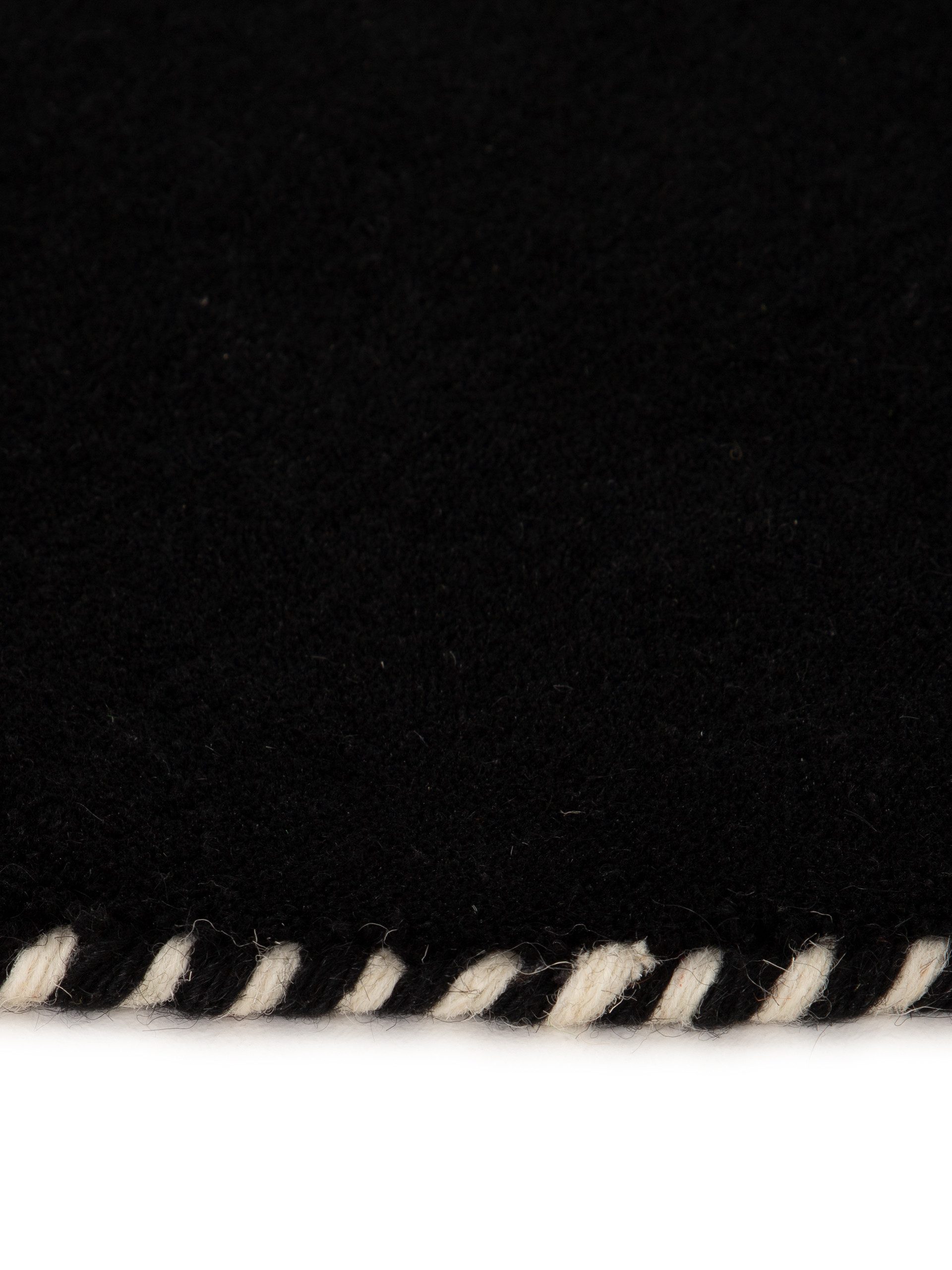 carpetfine Wollen kleed Gabbeh Lola Uni met natuurlijk plantaardig materiaal handgeweven, ook als loper