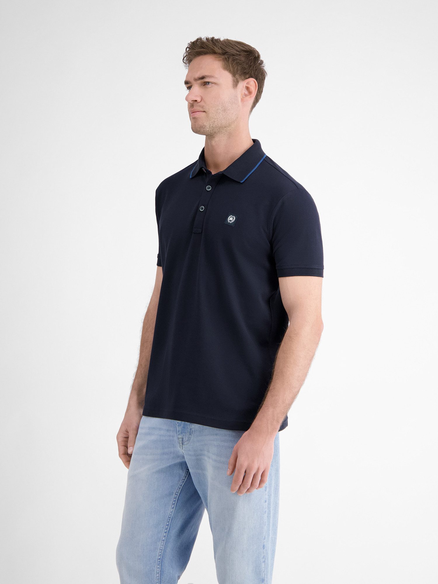 Lerros Poloshirt LERROS poloshirt voor heren, sportief en comfortabel